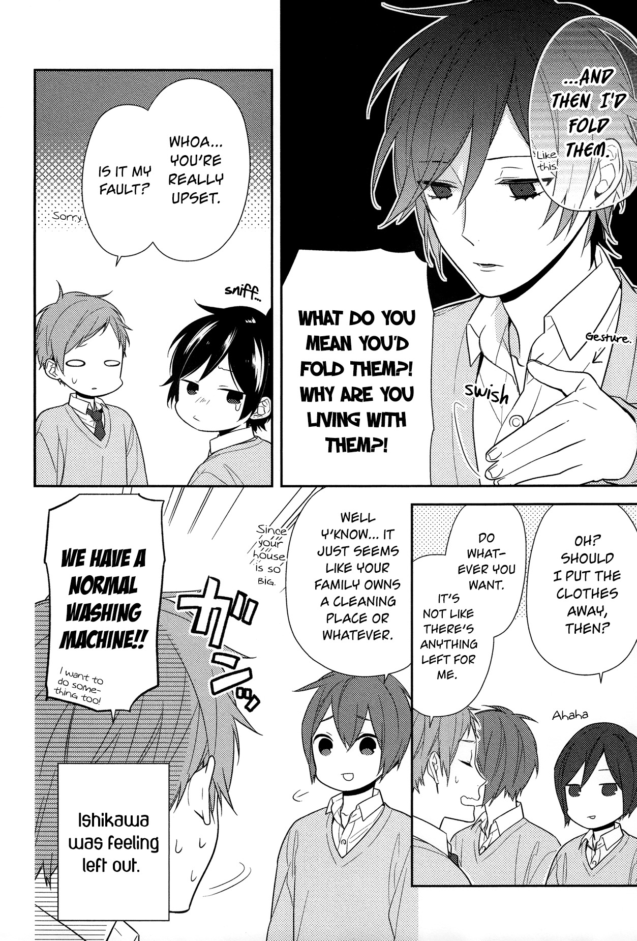 Horimiya Chapter 50.5 page 9 - Chapter 50.5: Extras