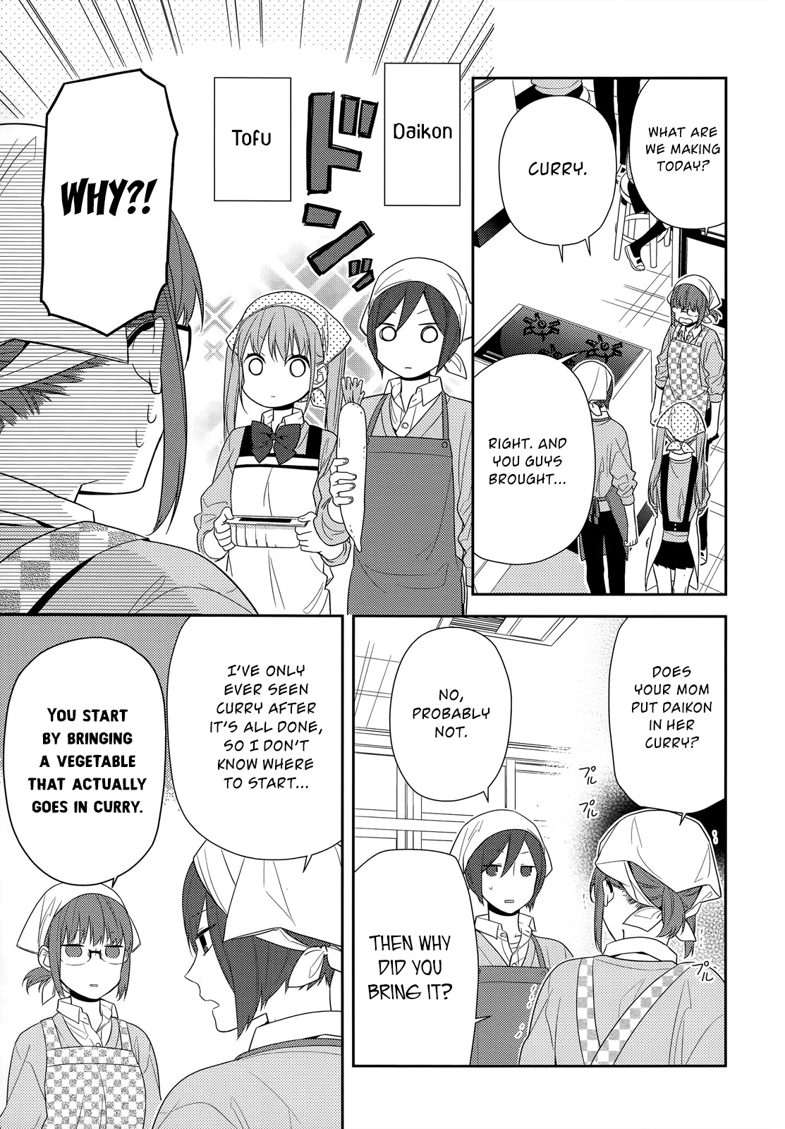 Horimiya Chapter 50 page 10 - Chapter 50: Cooking Class