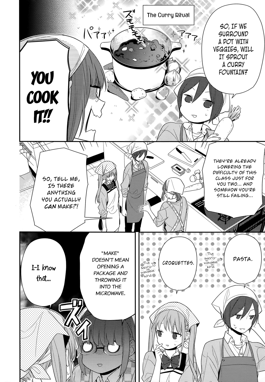 Horimiya Chapter 50 page 11 - Chapter 50: Cooking Class