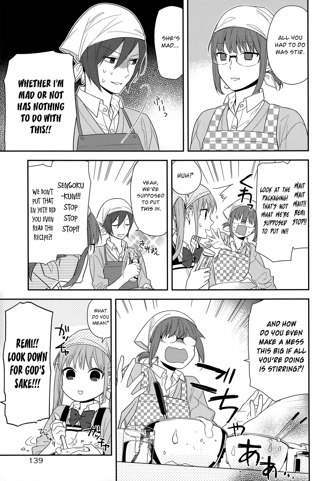 Horimiya Chapter 50 page 4 - Chapter 50: Cooking Class