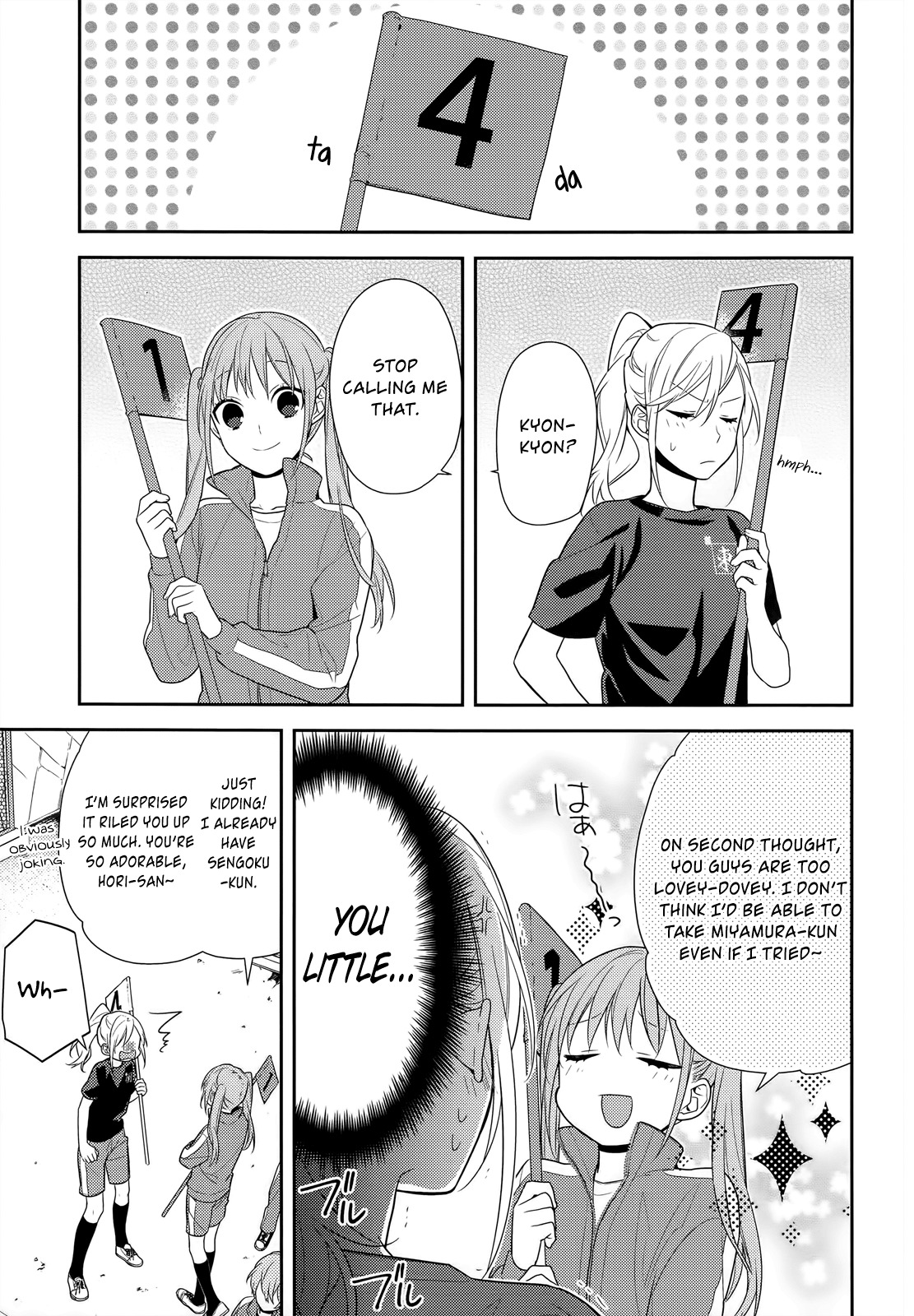 Horimiya Chapter 51 page 14 - Chapter 51: Sports Festival (1)