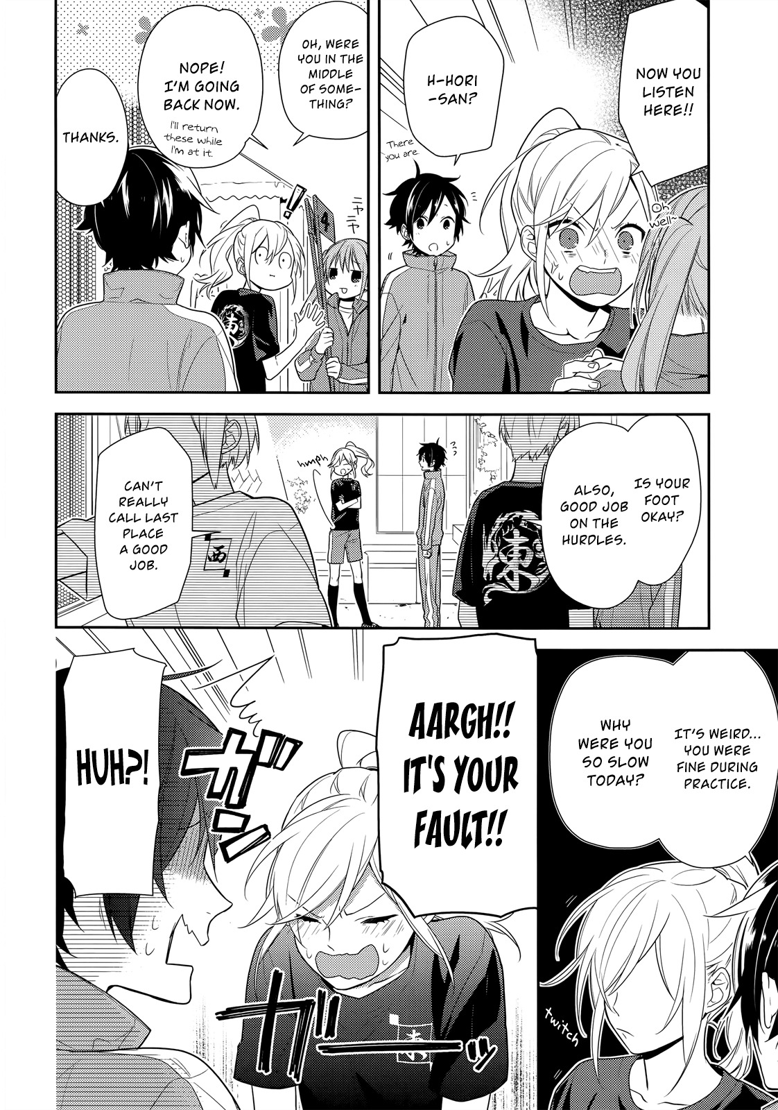 Horimiya Chapter 51 page 15 - Chapter 51: Sports Festival (1)