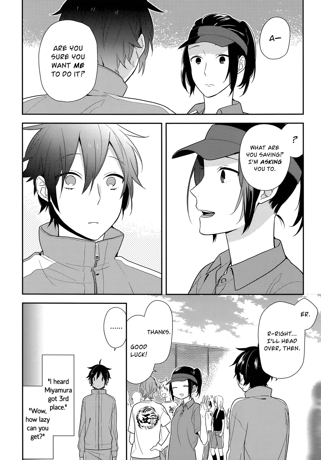 Horimiya Chapter 52 page 10 - Chapter 52: Sports Festival (2)