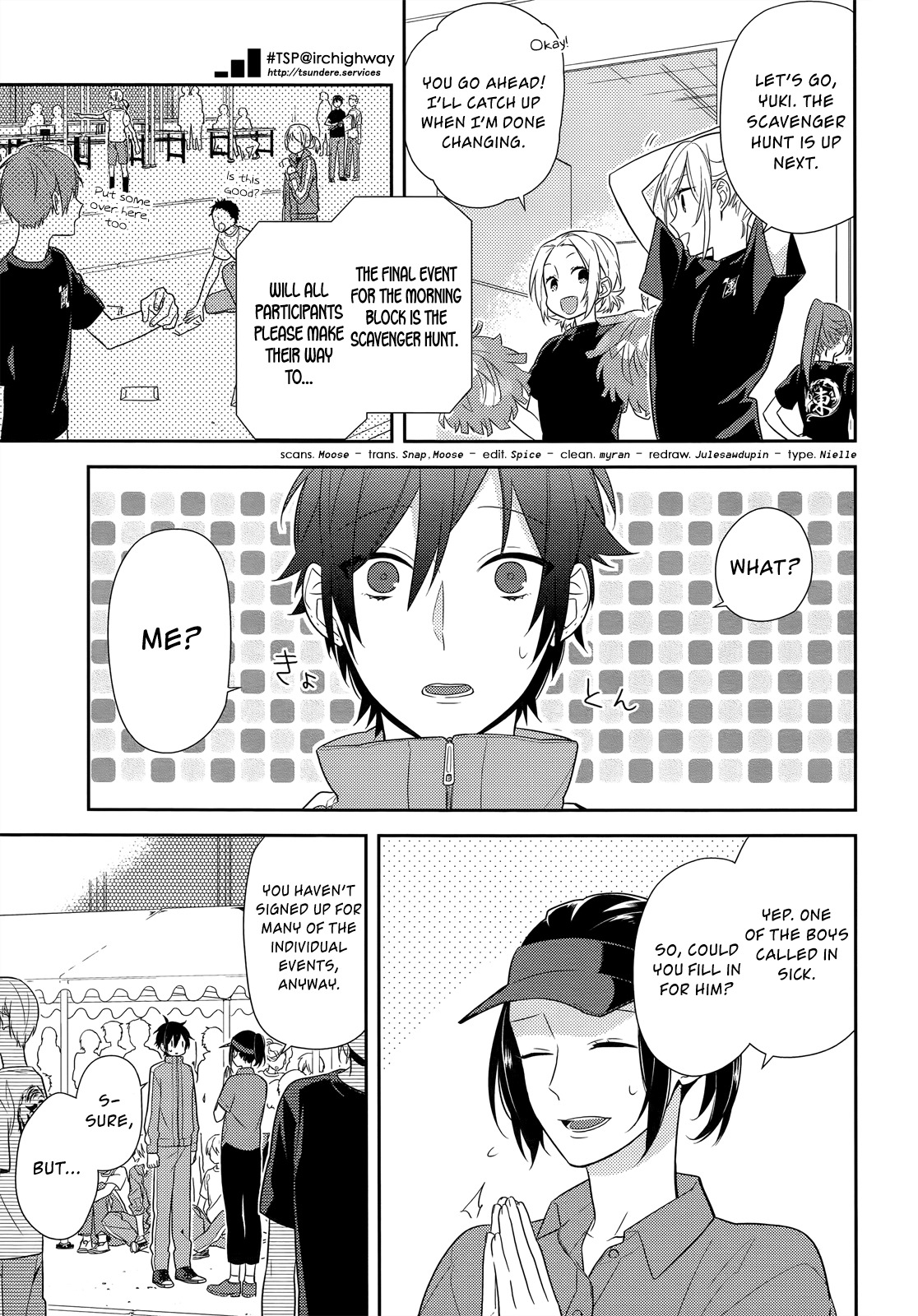 Horimiya Chapter 52 page 9 - Chapter 52: Sports Festival (2)