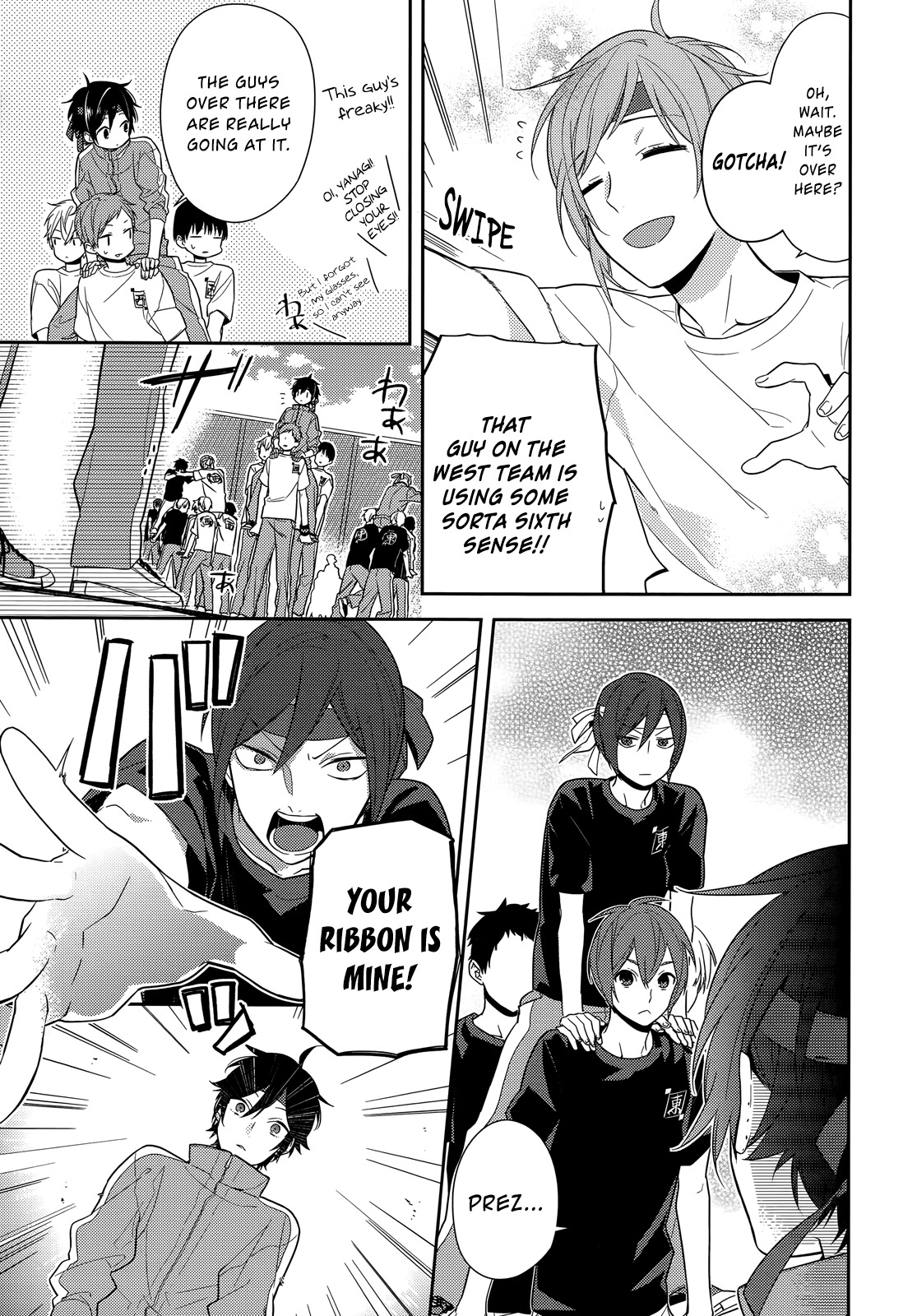 Horimiya Chapter 53 page 11 - Chapter 53: Sports Festival (3)