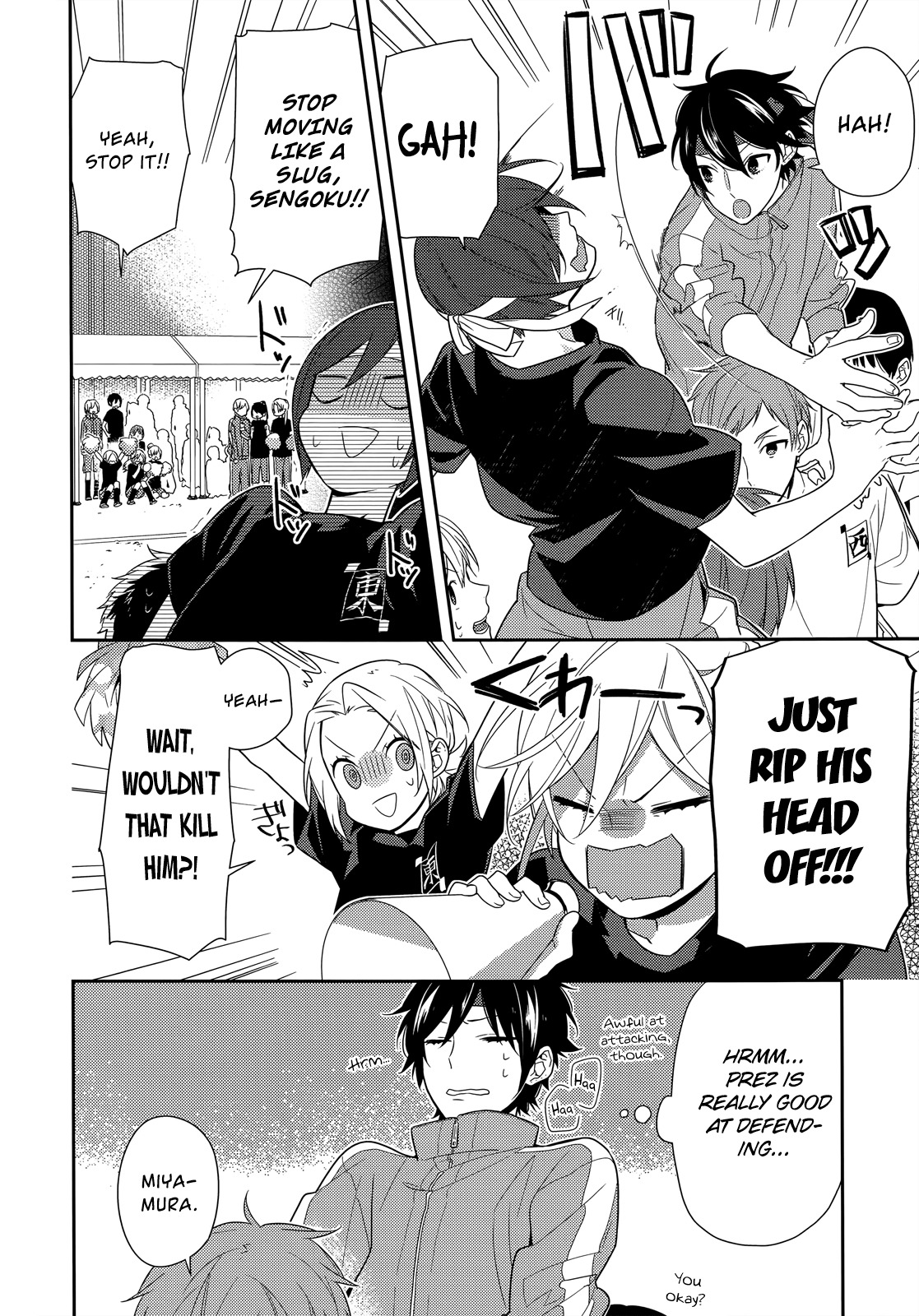 Horimiya Chapter 53 page 14 - Chapter 53: Sports Festival (3)