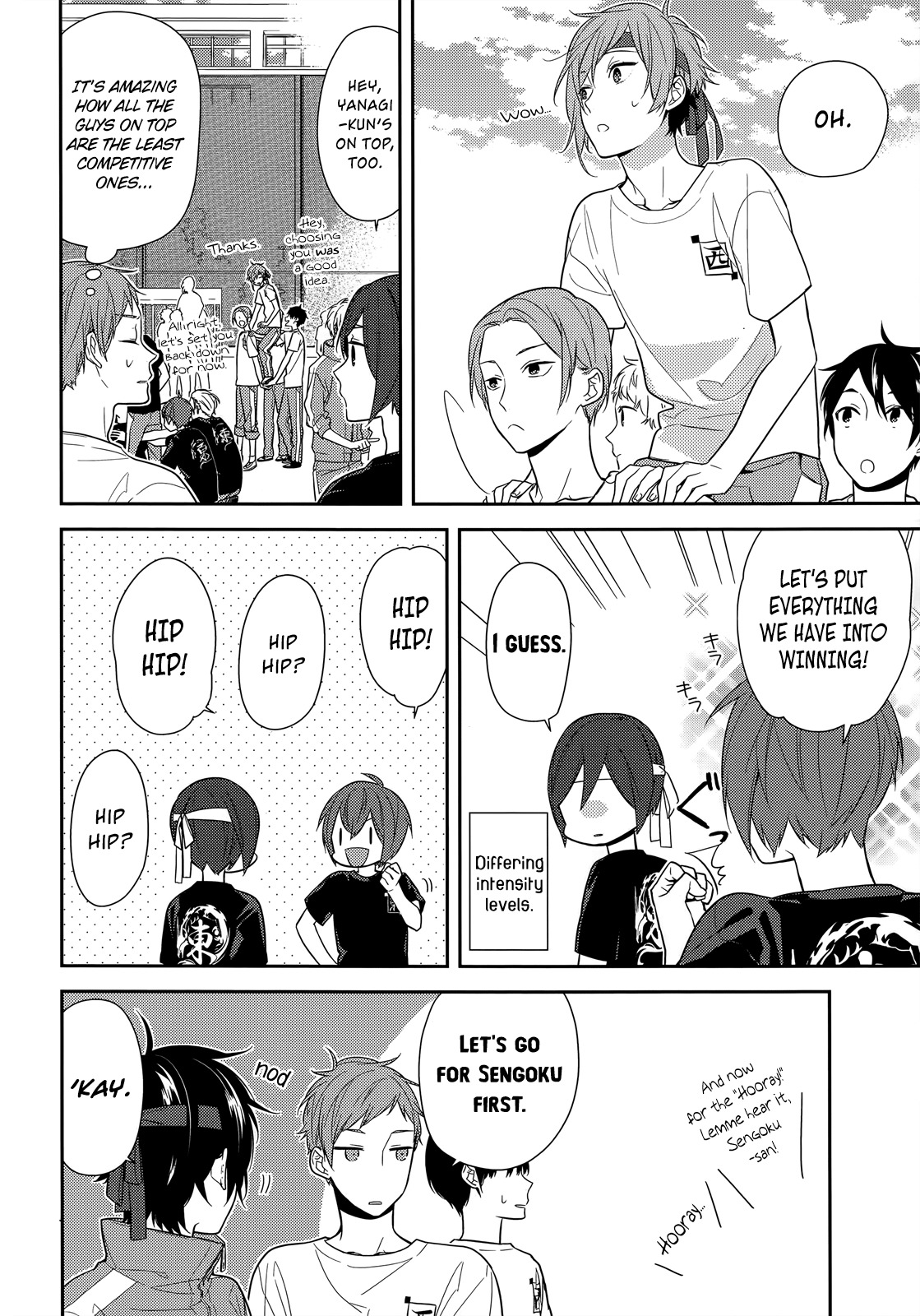 Horimiya Chapter 53 page 4 - Chapter 53: Sports Festival (3)