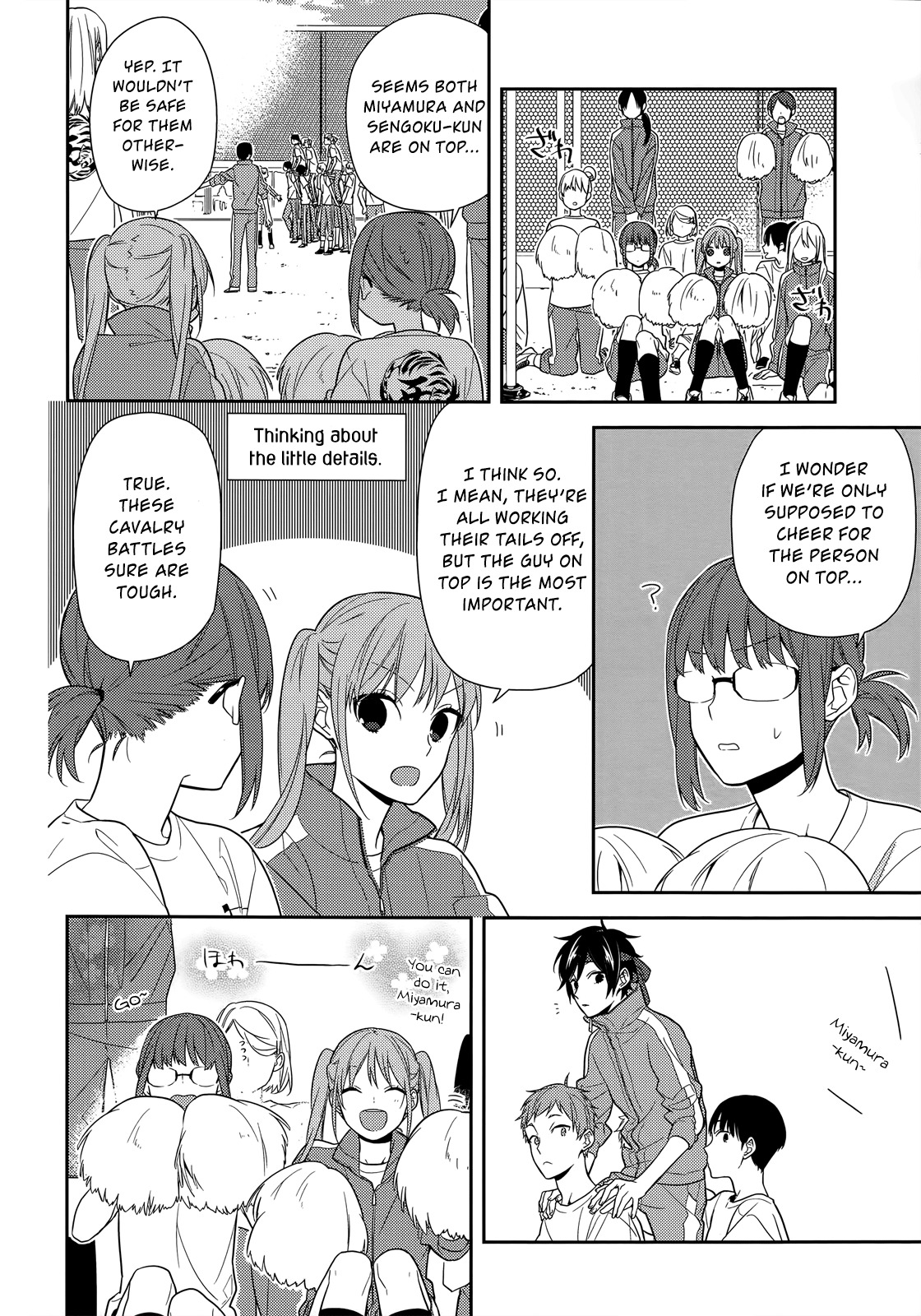 Horimiya Chapter 53 page 8 - Chapter 53: Sports Festival (3)