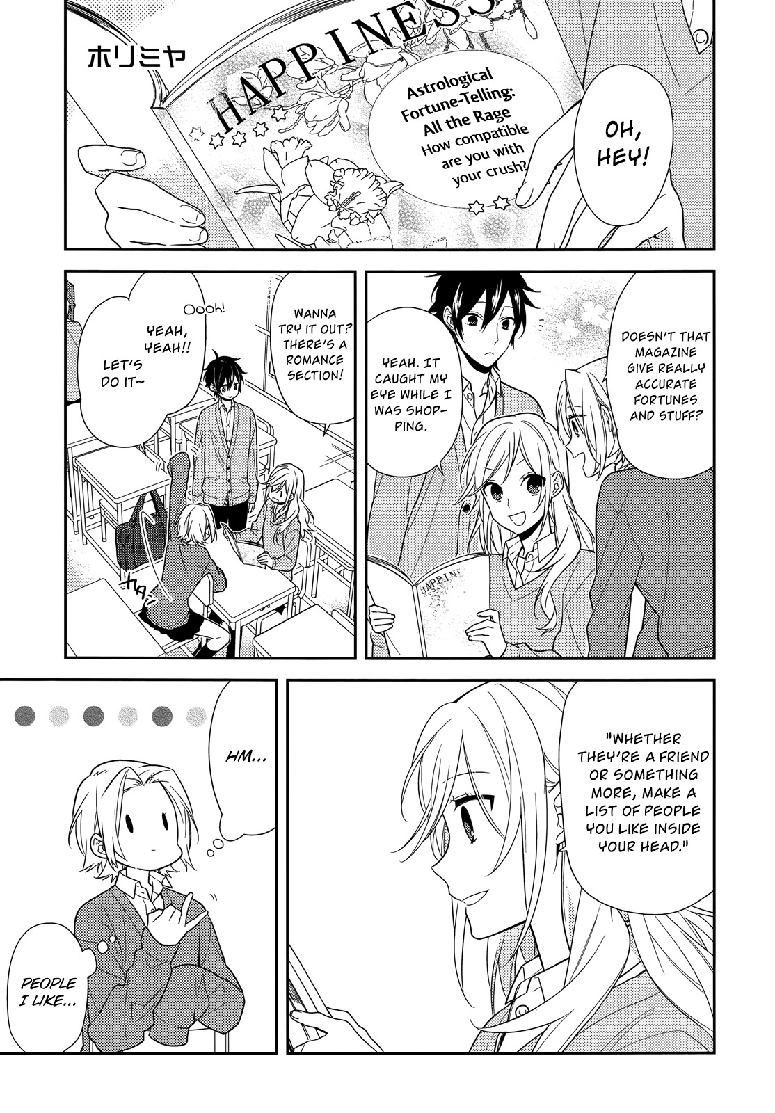 Horimiya Chapter 54 page 1 - Chapter 54: Impossible For You