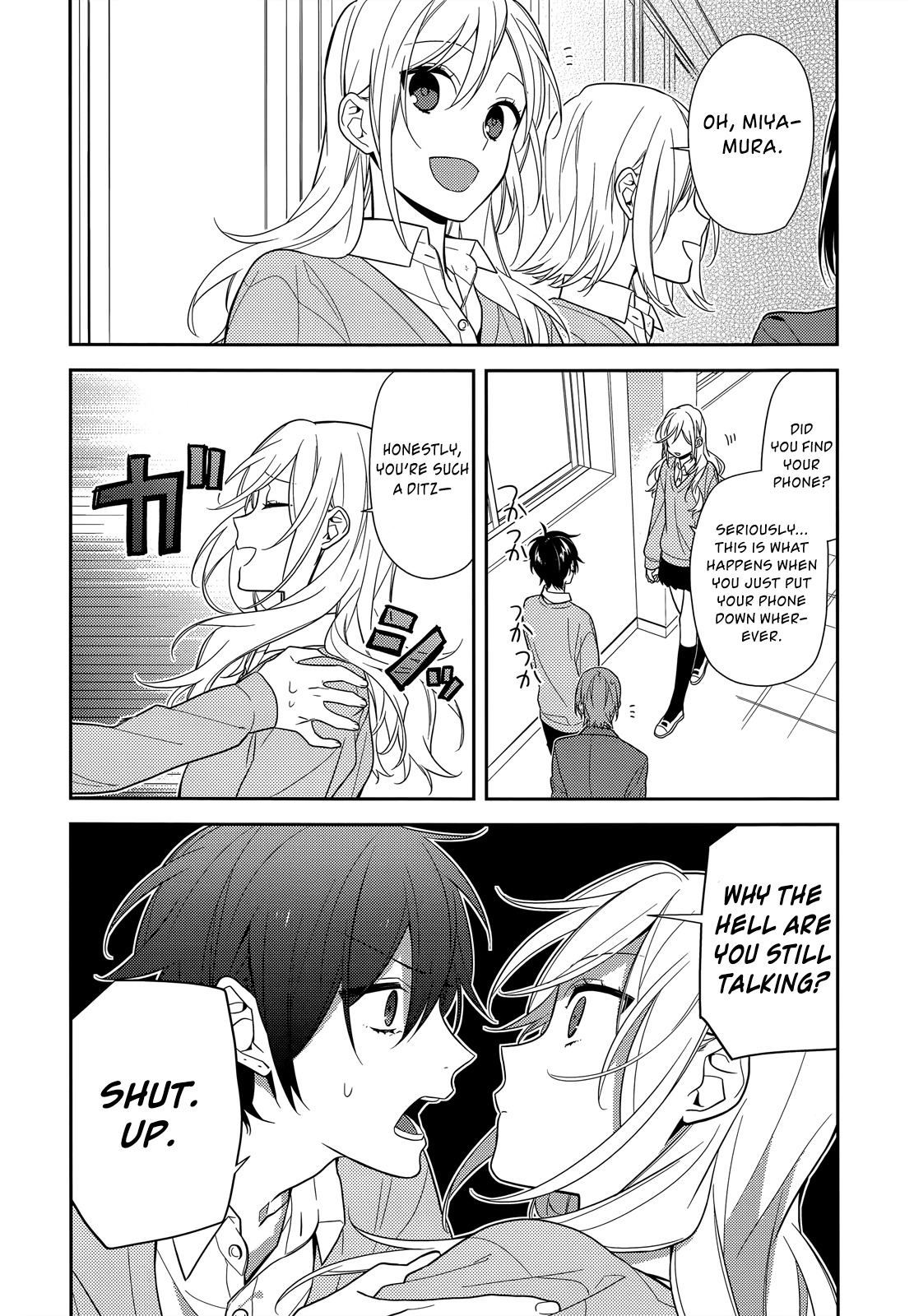 Horimiya Chapter 54 page 14 - Chapter 54: Impossible For You