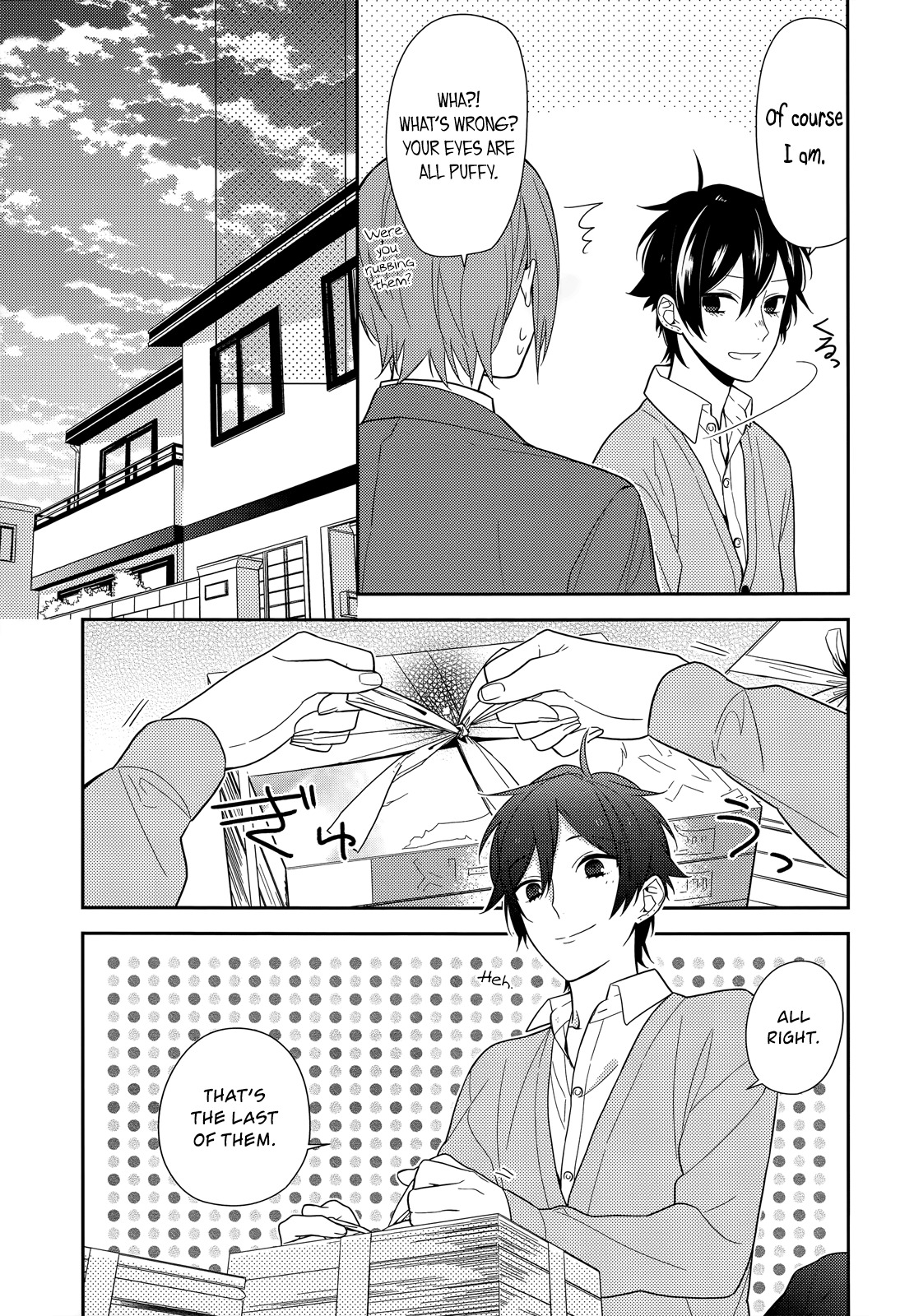Horimiya Chapter 54 page 17 - Chapter 54: Impossible For You