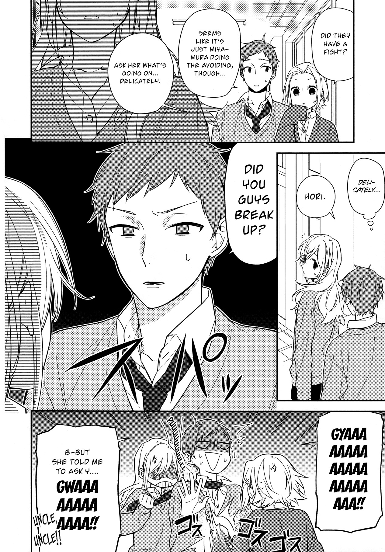 Horimiya Chapter 56 page 8 - Chapter 56: We Should Break Up