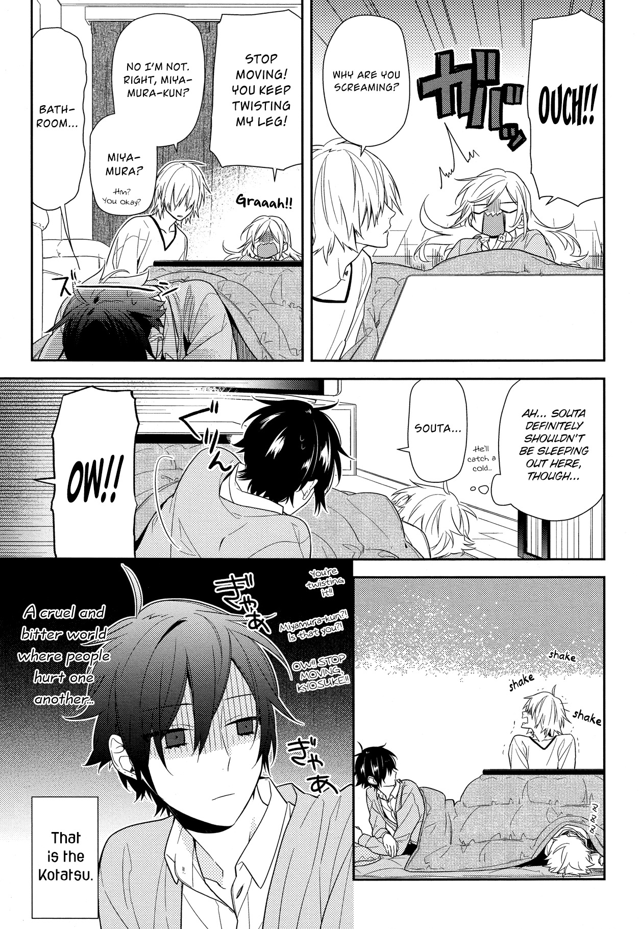 Horimiya Chapter 57 page 10 - Chapter 57: Kotatsu Shenanigans
