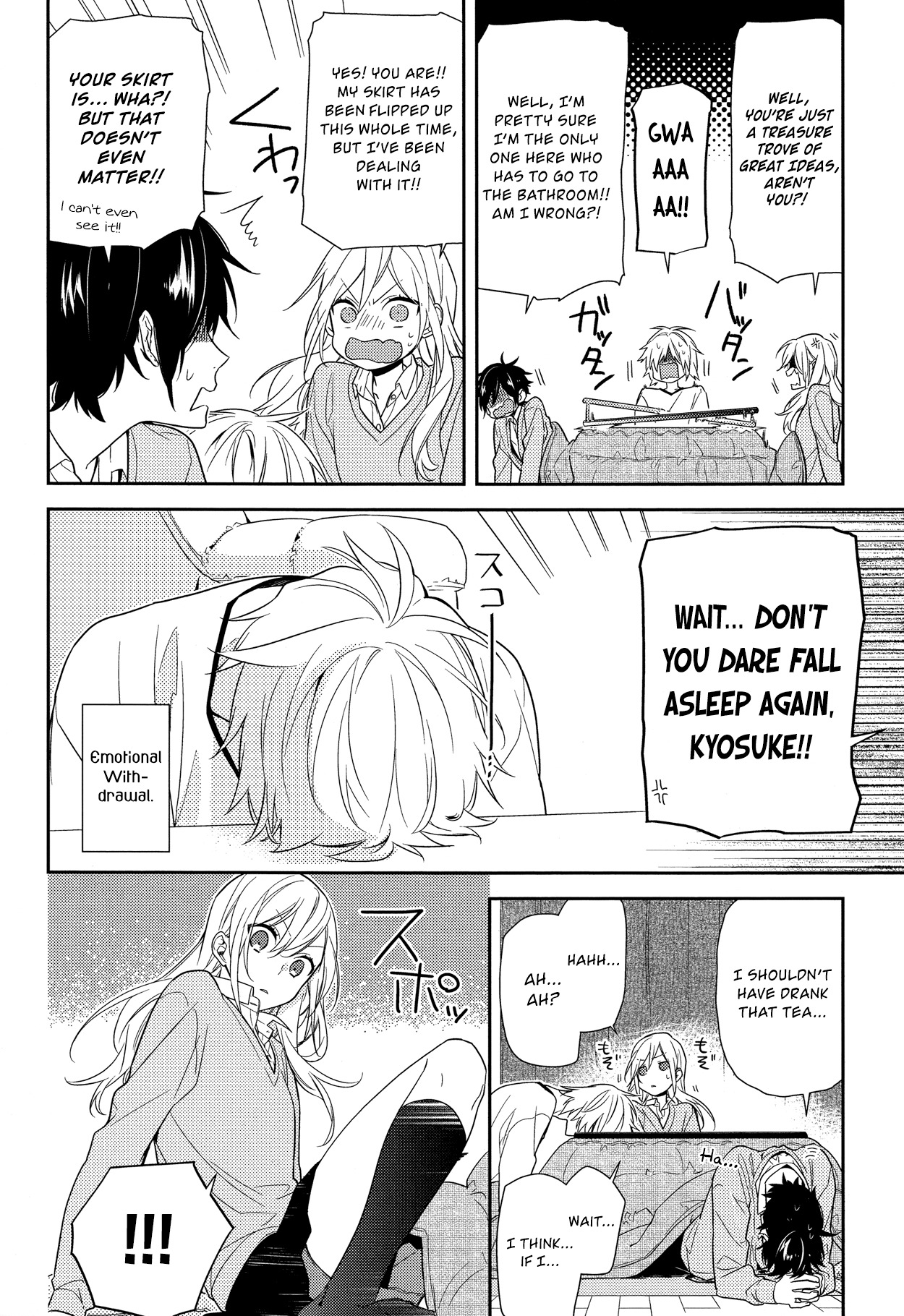 Horimiya Chapter 57 page 13 - Chapter 57: Kotatsu Shenanigans