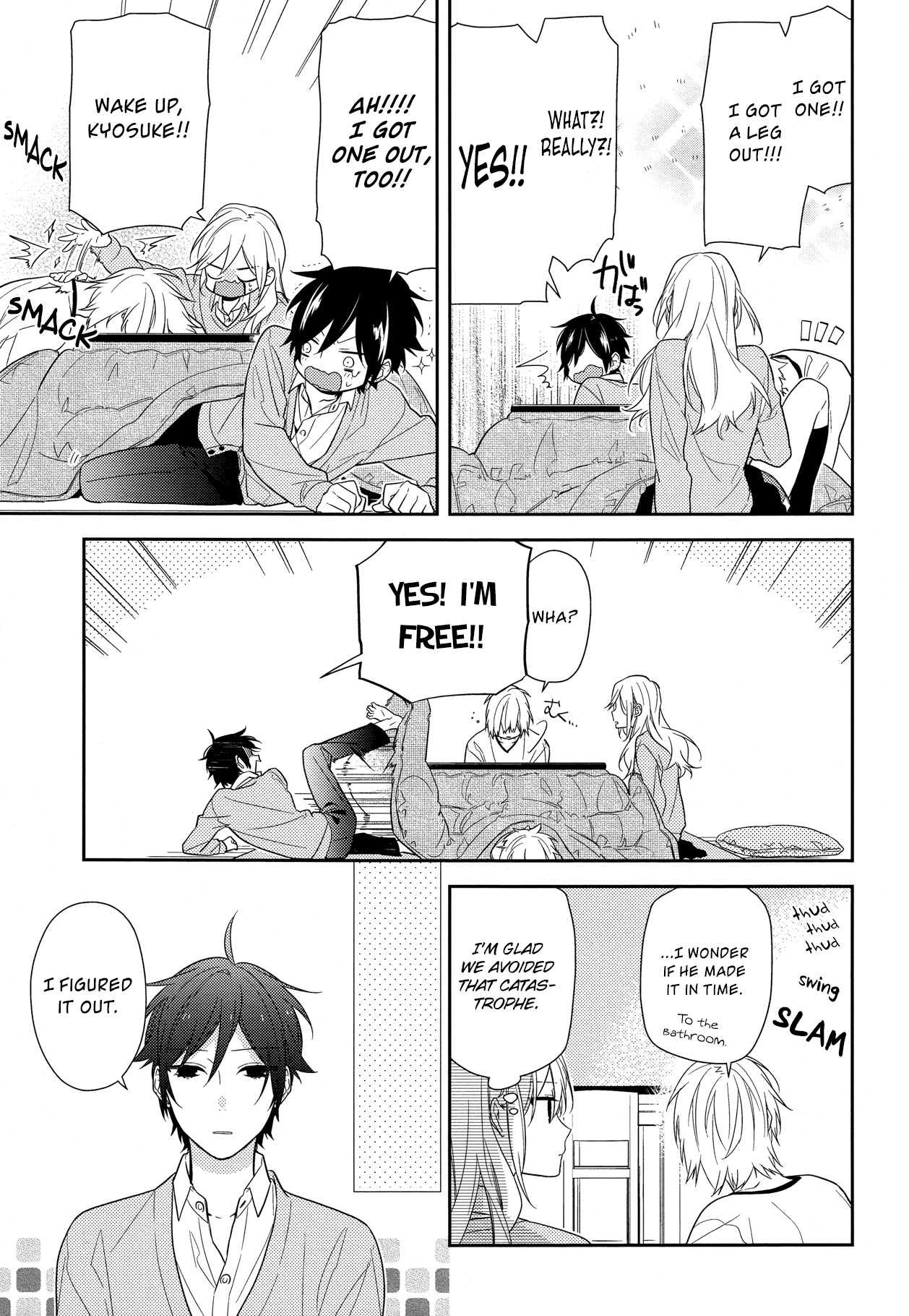 Horimiya Chapter 57 page 14 - Chapter 57: Kotatsu Shenanigans