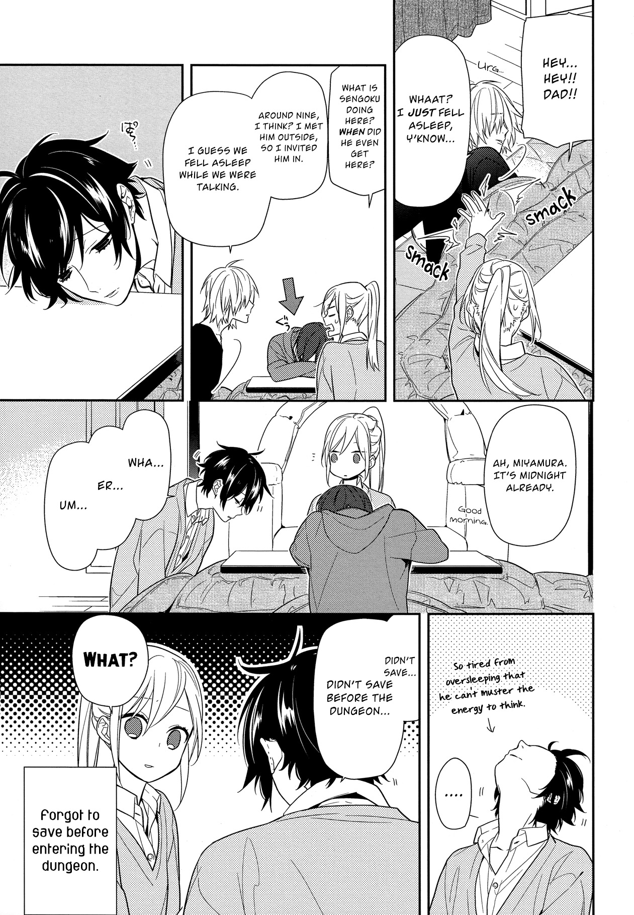 Horimiya Chapter 57 page 20 - Chapter 57: Kotatsu Shenanigans