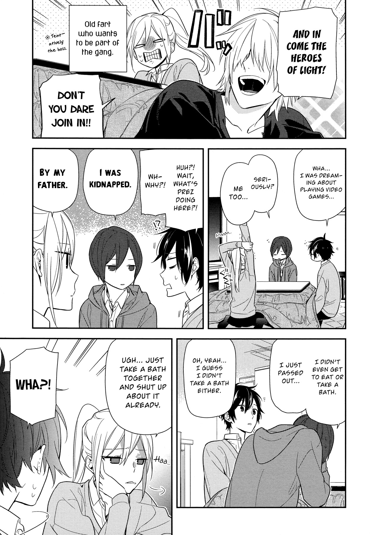 Horimiya Chapter 57 page 22 - Chapter 57: Kotatsu Shenanigans