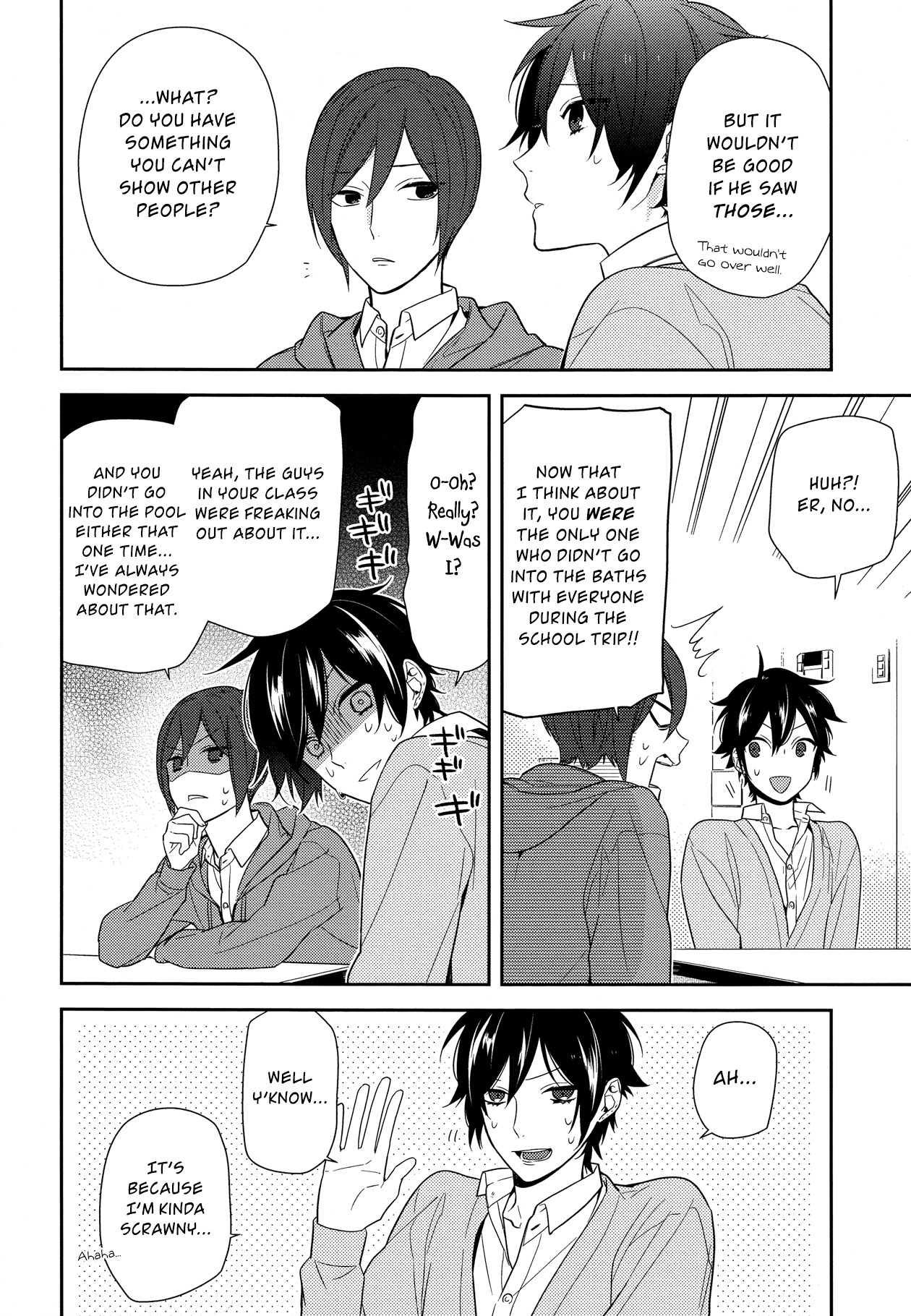 Horimiya Chapter 57 page 23 - Chapter 57: Kotatsu Shenanigans