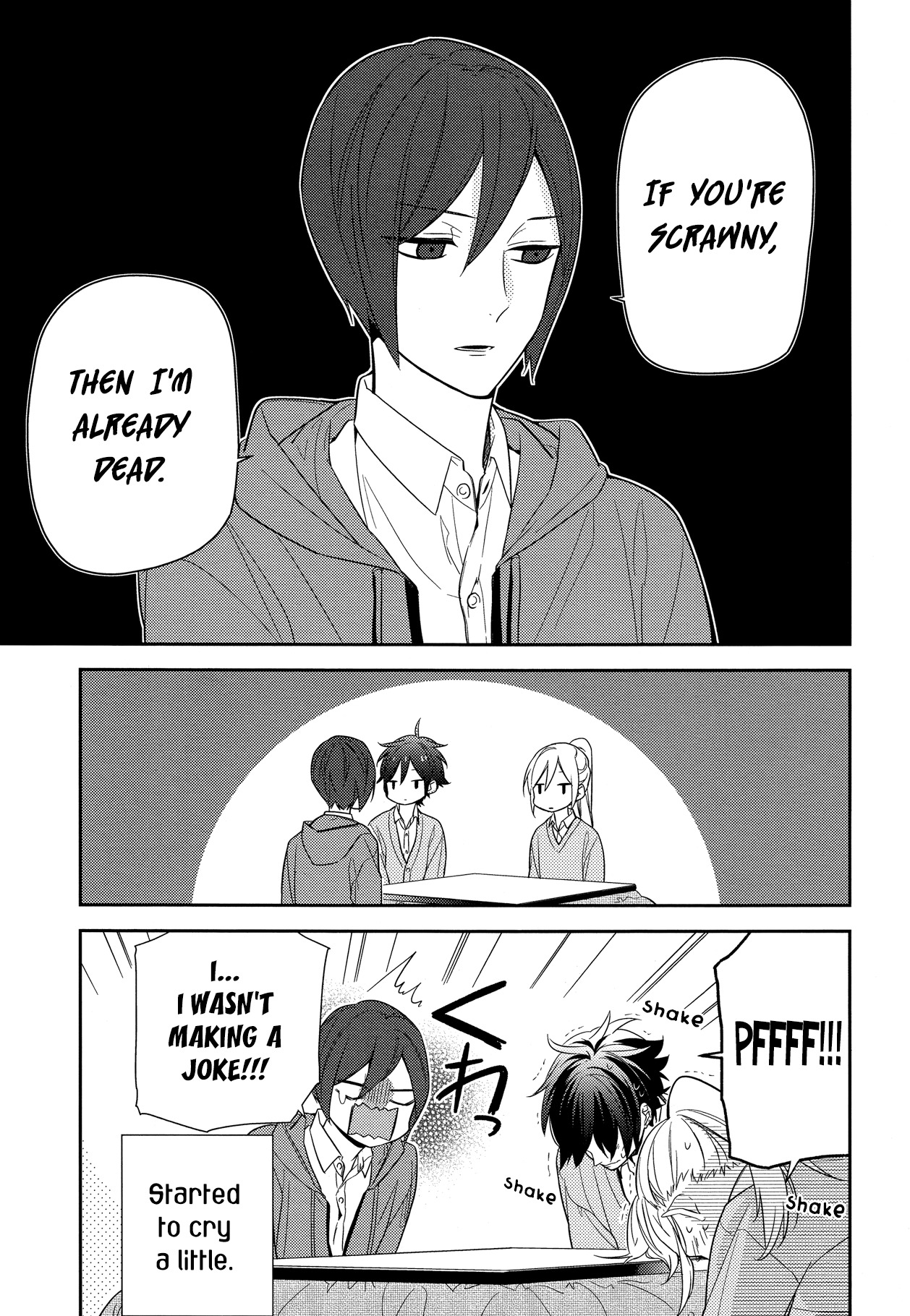 Horimiya Chapter 57 page 24 - Chapter 57: Kotatsu Shenanigans