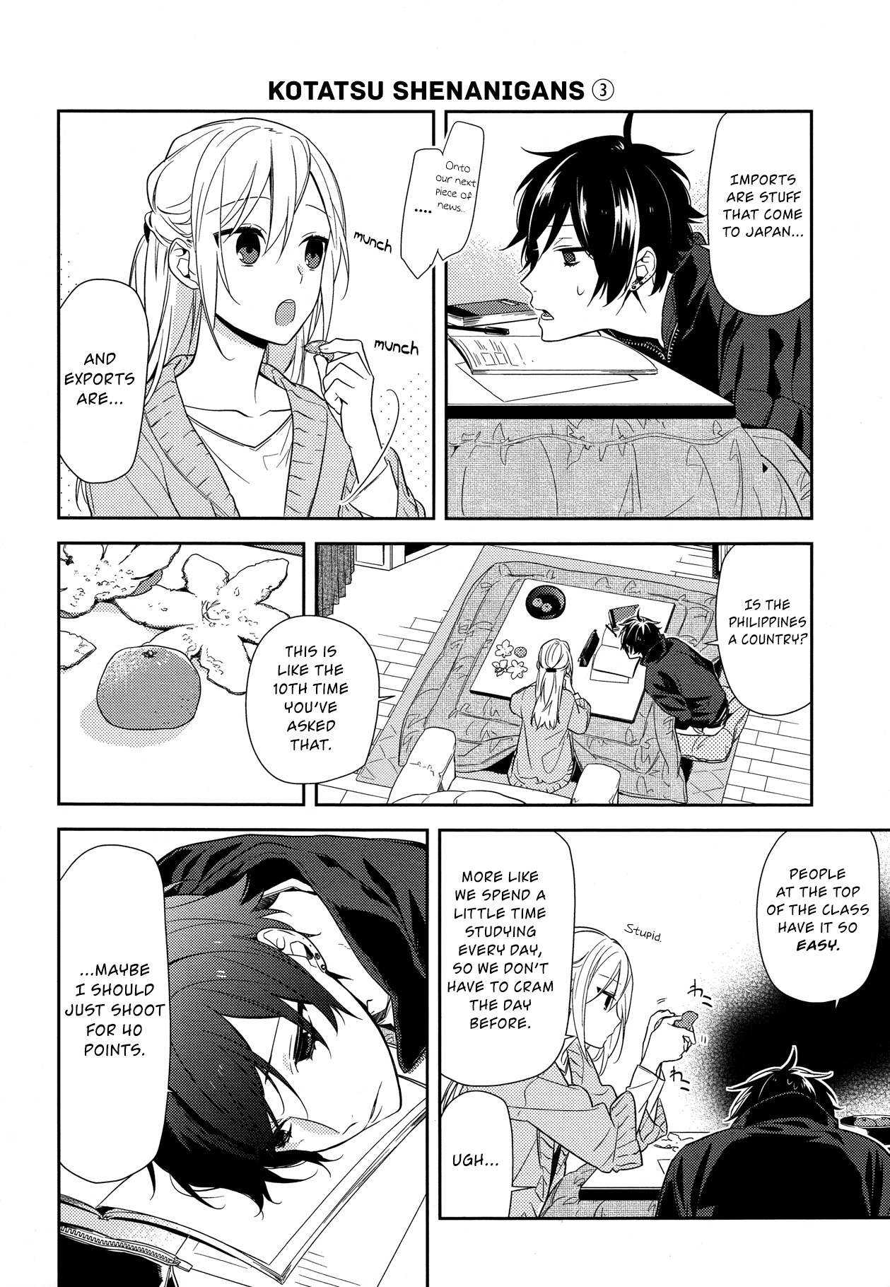 Horimiya Chapter 57 page 25 - Chapter 57: Kotatsu Shenanigans