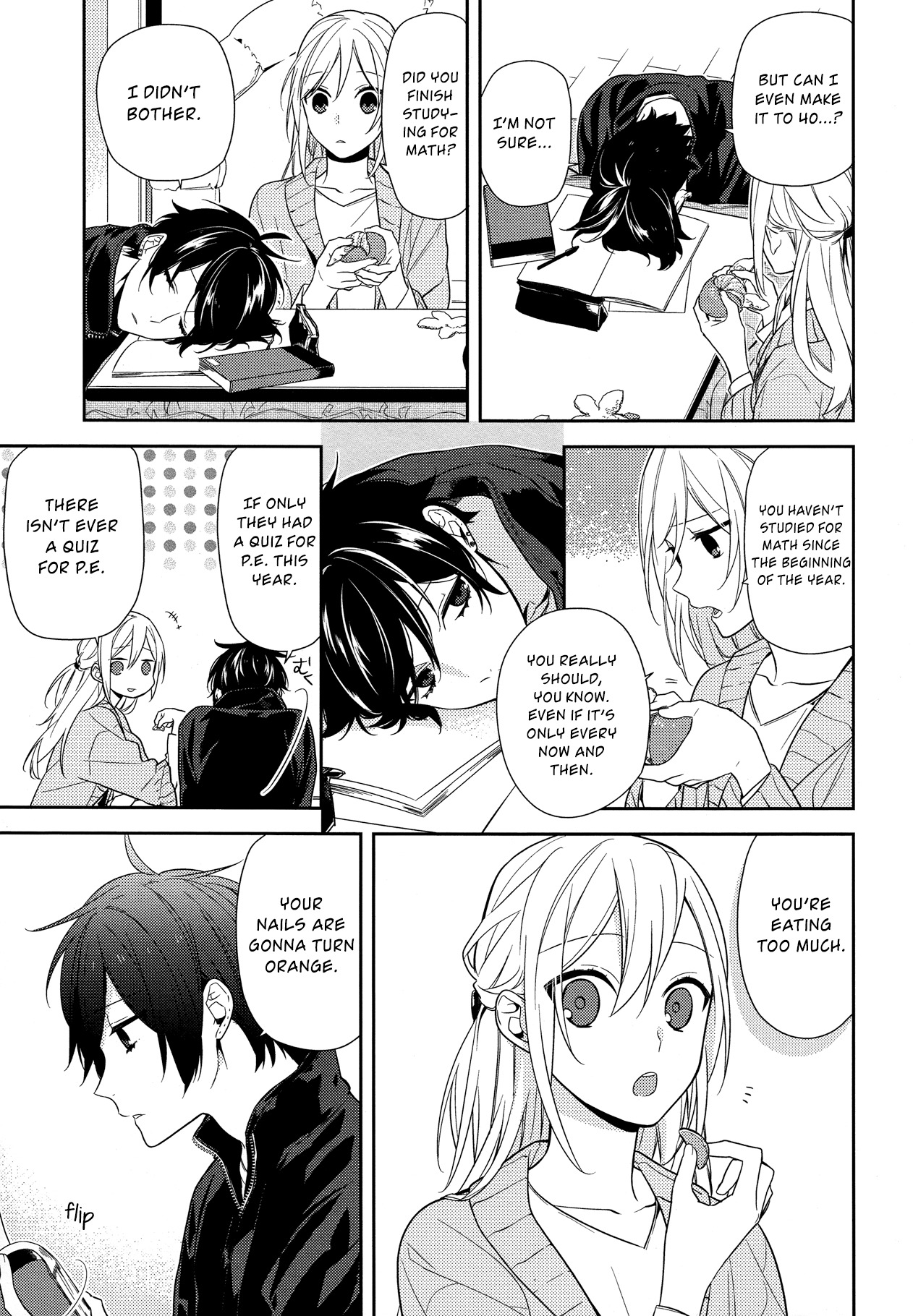 Horimiya Chapter 57 page 26 - Chapter 57: Kotatsu Shenanigans