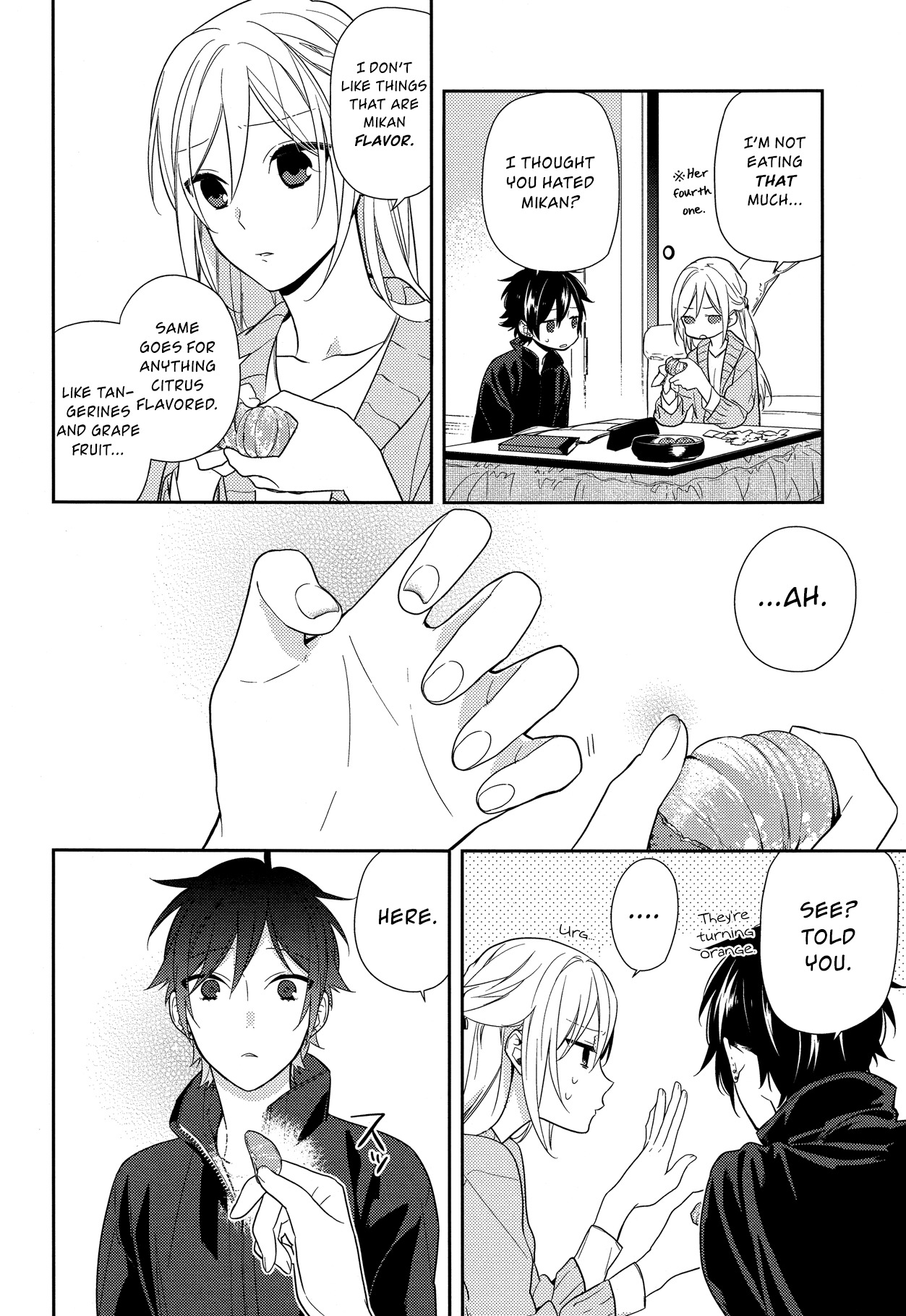 Horimiya Chapter 57 page 27 - Chapter 57: Kotatsu Shenanigans