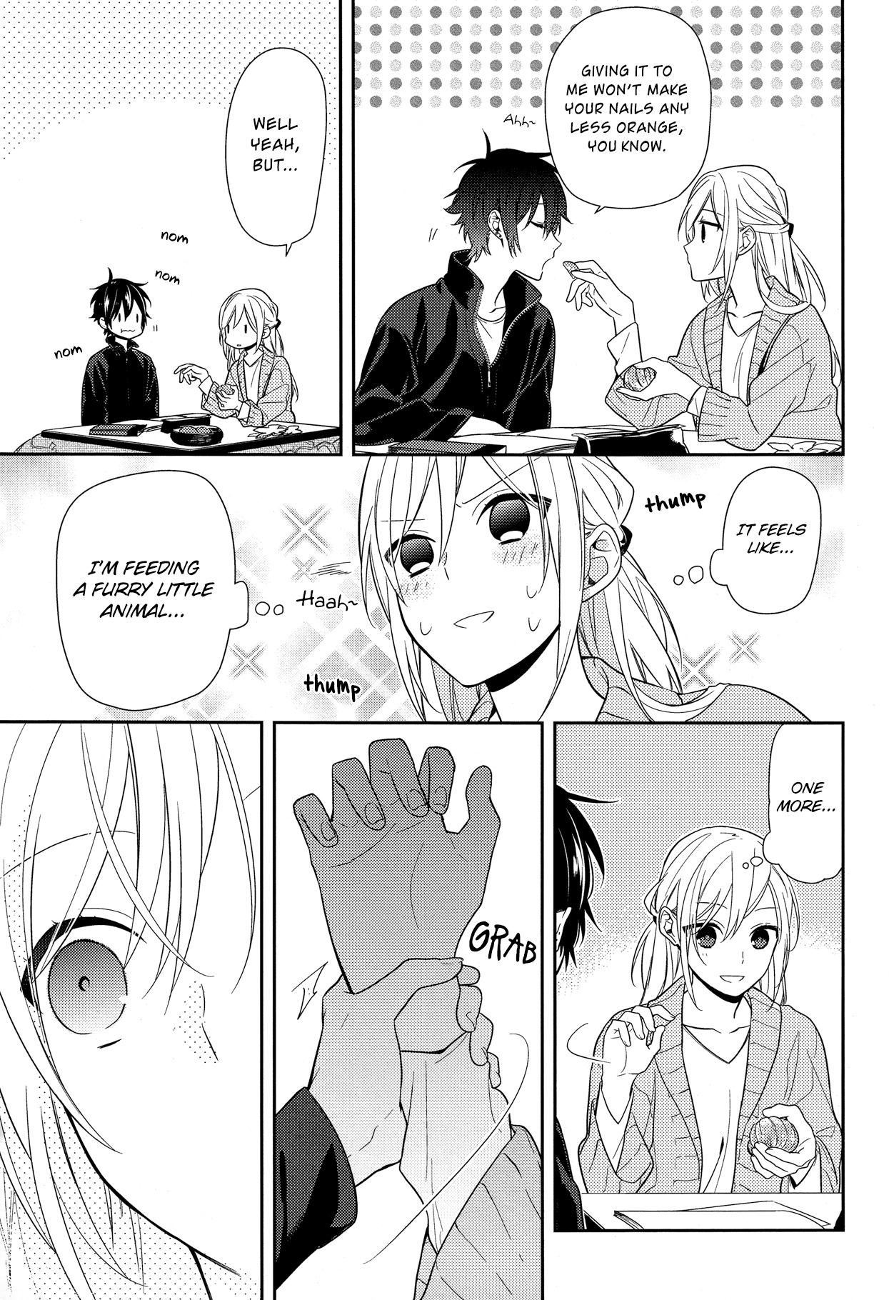 Horimiya Chapter 57 page 28 - Chapter 57: Kotatsu Shenanigans