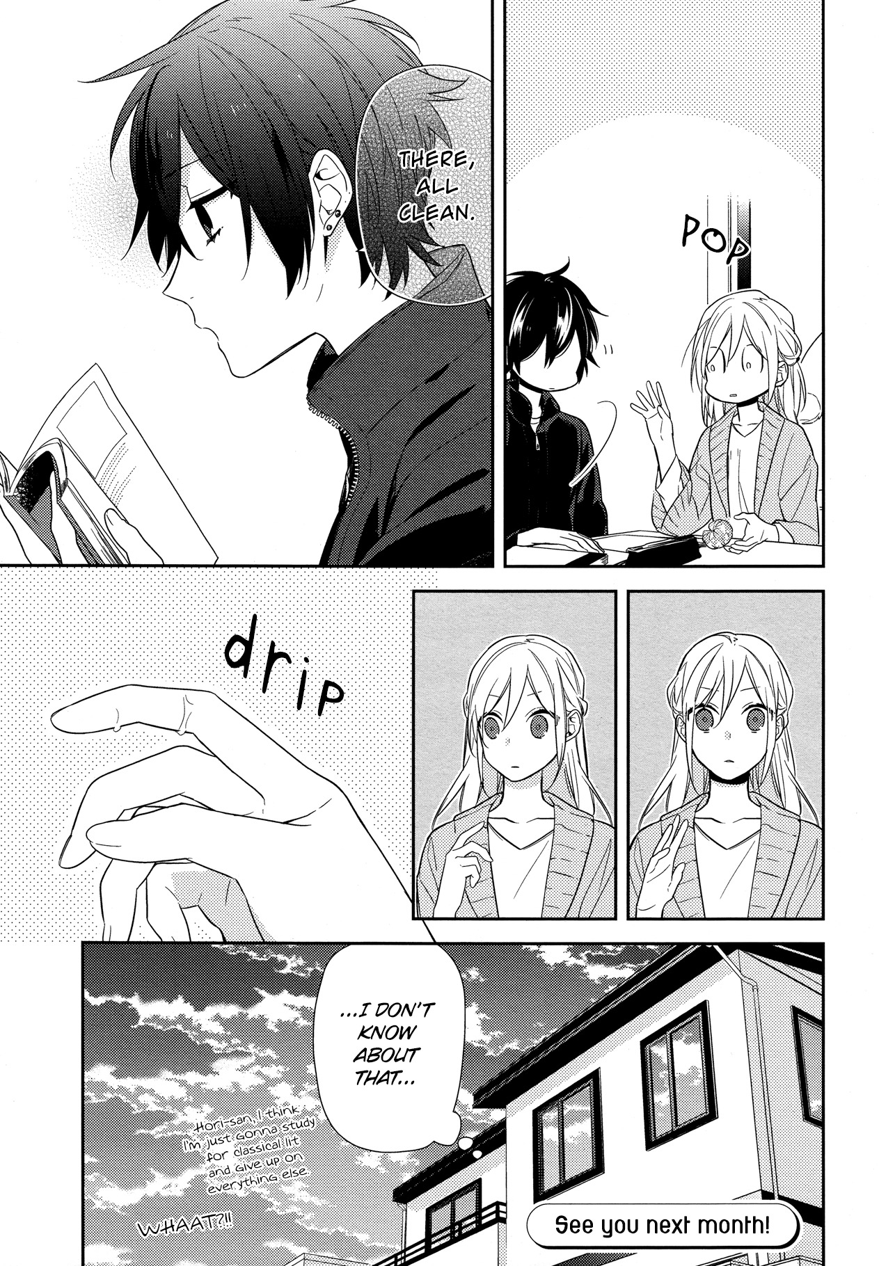 Horimiya Chapter 57 page 30 - Chapter 57: Kotatsu Shenanigans