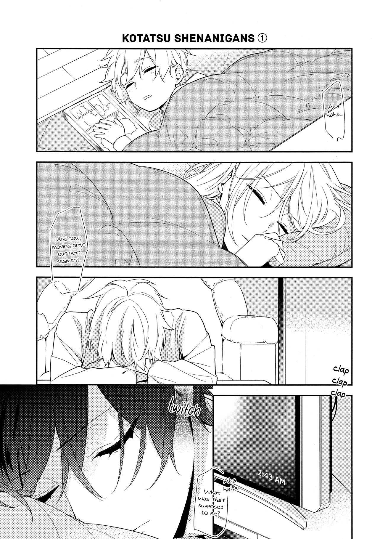 Horimiya Chapter 57 page 6 - Chapter 57: Kotatsu Shenanigans