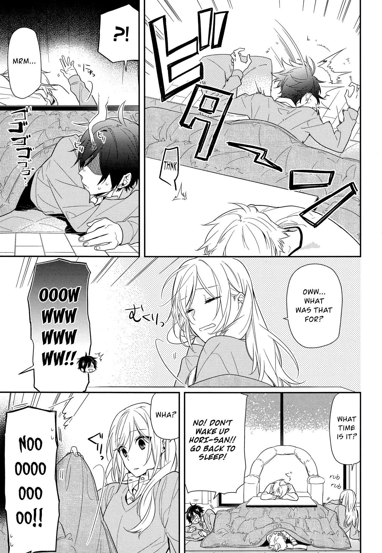 Horimiya Chapter 57 page 8 - Chapter 57: Kotatsu Shenanigans
