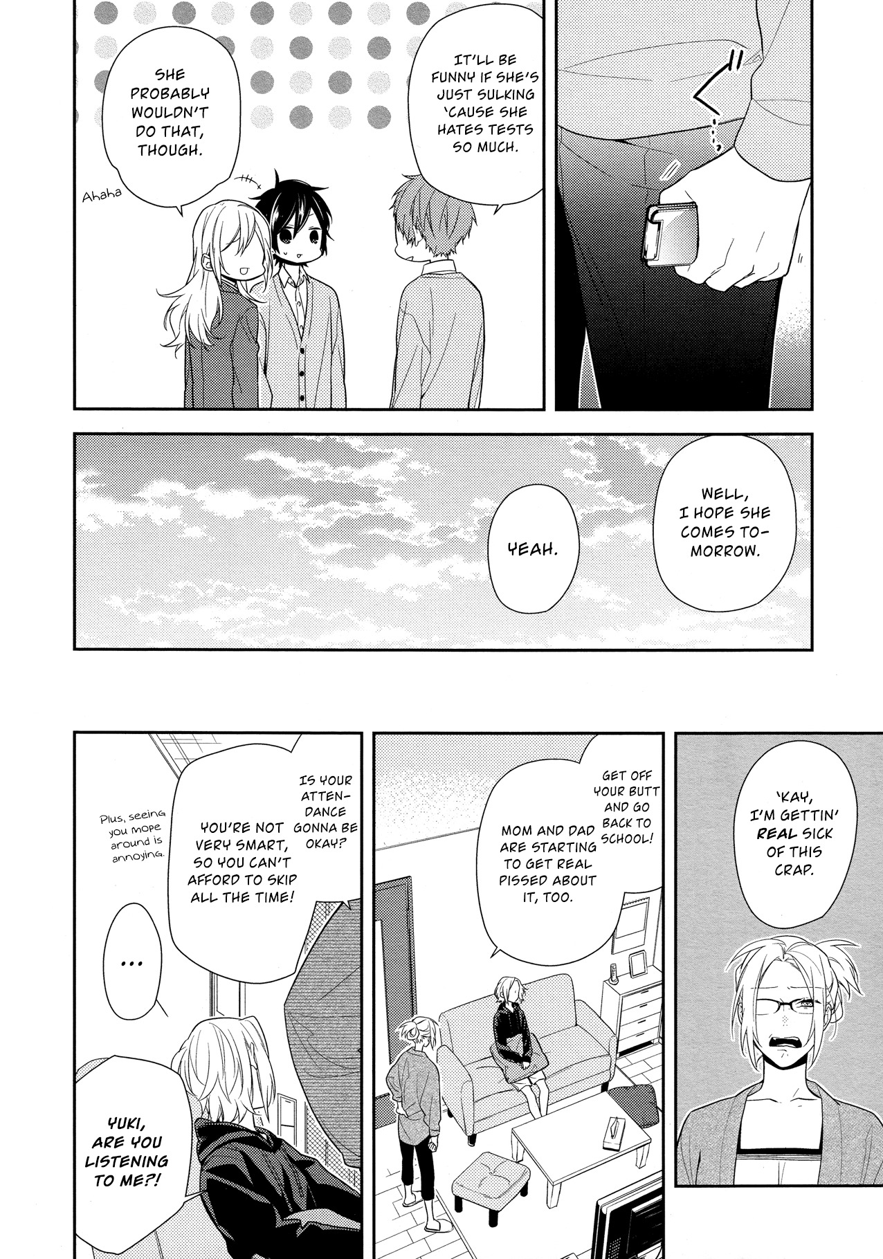 Horimiya Chapter 58 page 18 - Chapter 58: Playing at Being Lovers