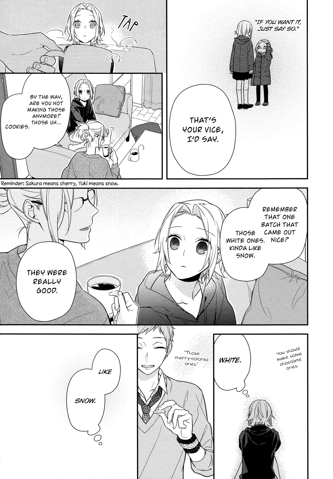 Horimiya Chapter 58 page 21 - Chapter 58: Playing at Being Lovers