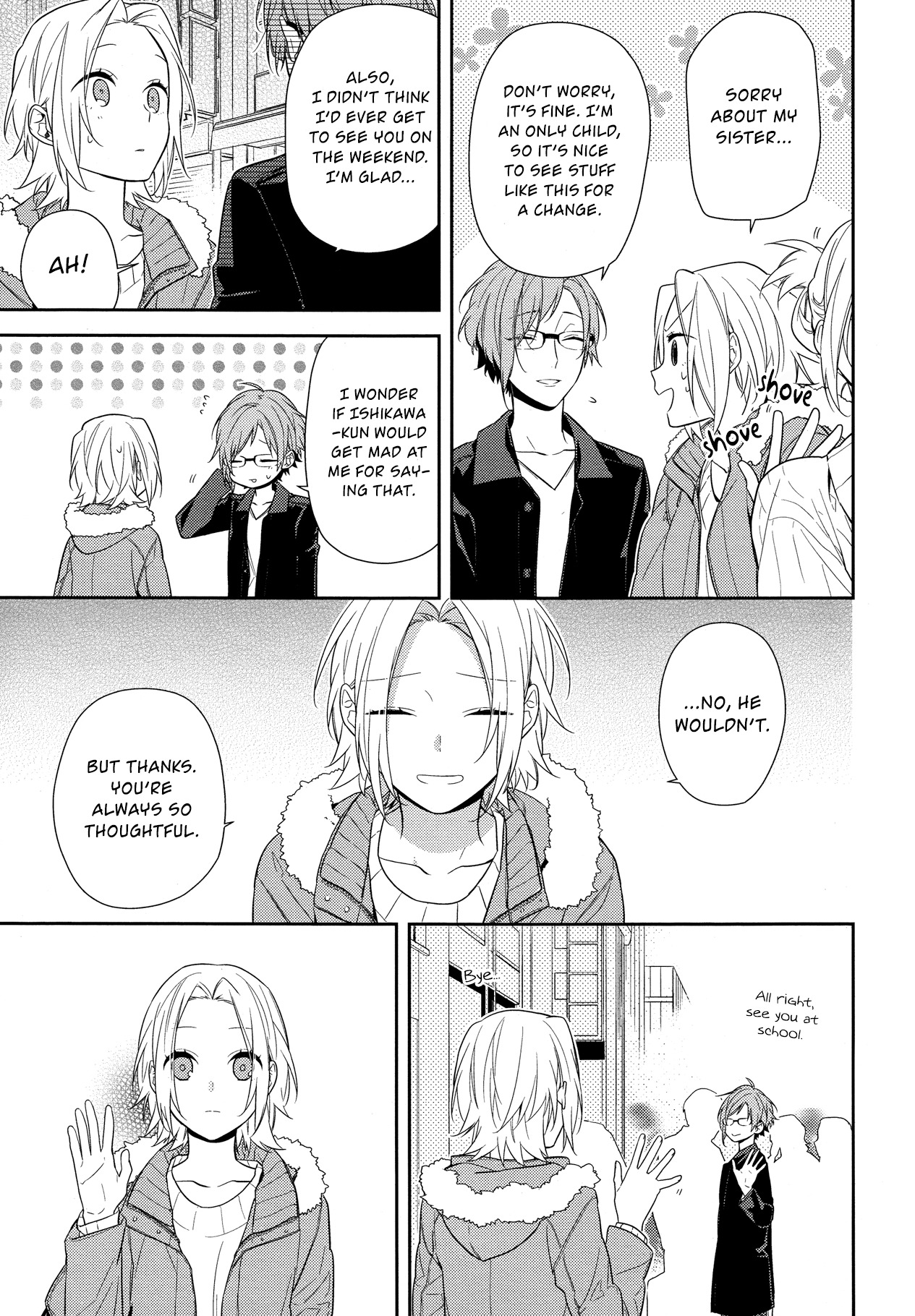 Horimiya Chapter 58 page 3 - Chapter 58: Playing at Being Lovers