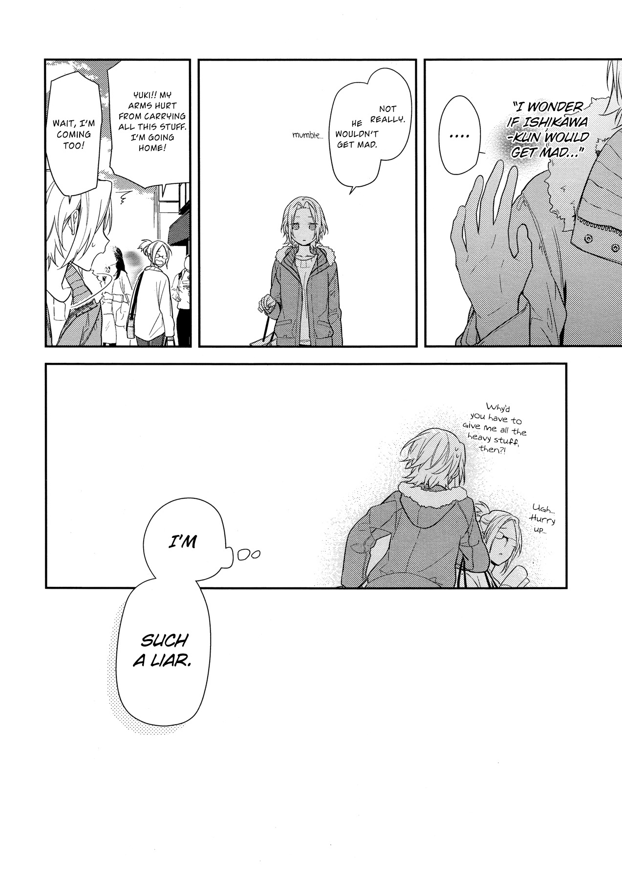 Horimiya Chapter 58 page 4 - Chapter 58: Playing at Being Lovers