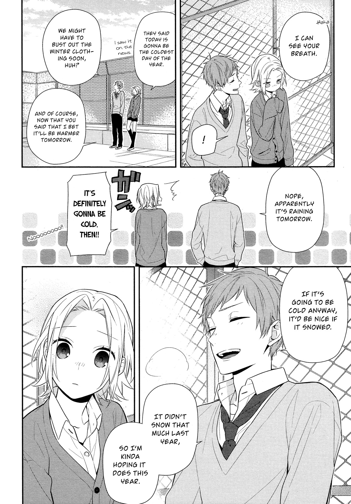Horimiya Chapter 59 page 14 - Chapter 59: The Reason Spring Comes