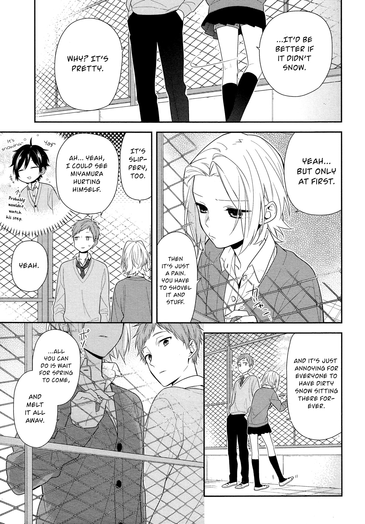 Horimiya Chapter 59 page 15 - Chapter 59: The Reason Spring Comes
