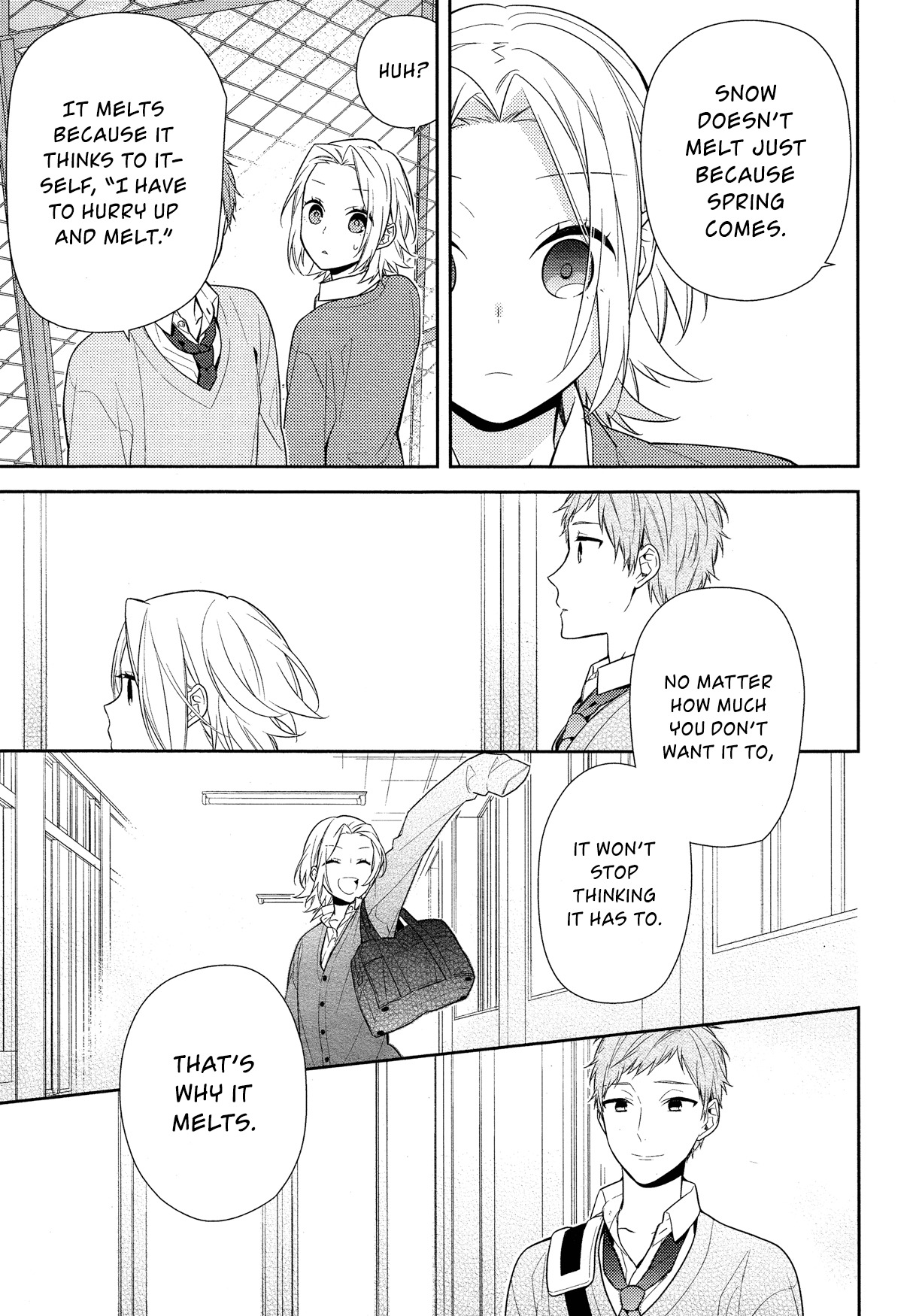 Horimiya Chapter 59 page 17 - Chapter 59: The Reason Spring Comes