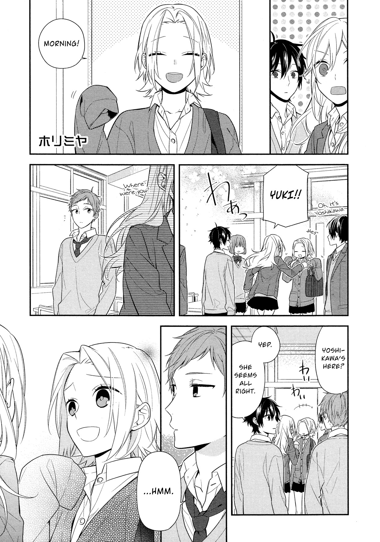 Horimiya Chapter 59 page 3 - Chapter 59: The Reason Spring Comes