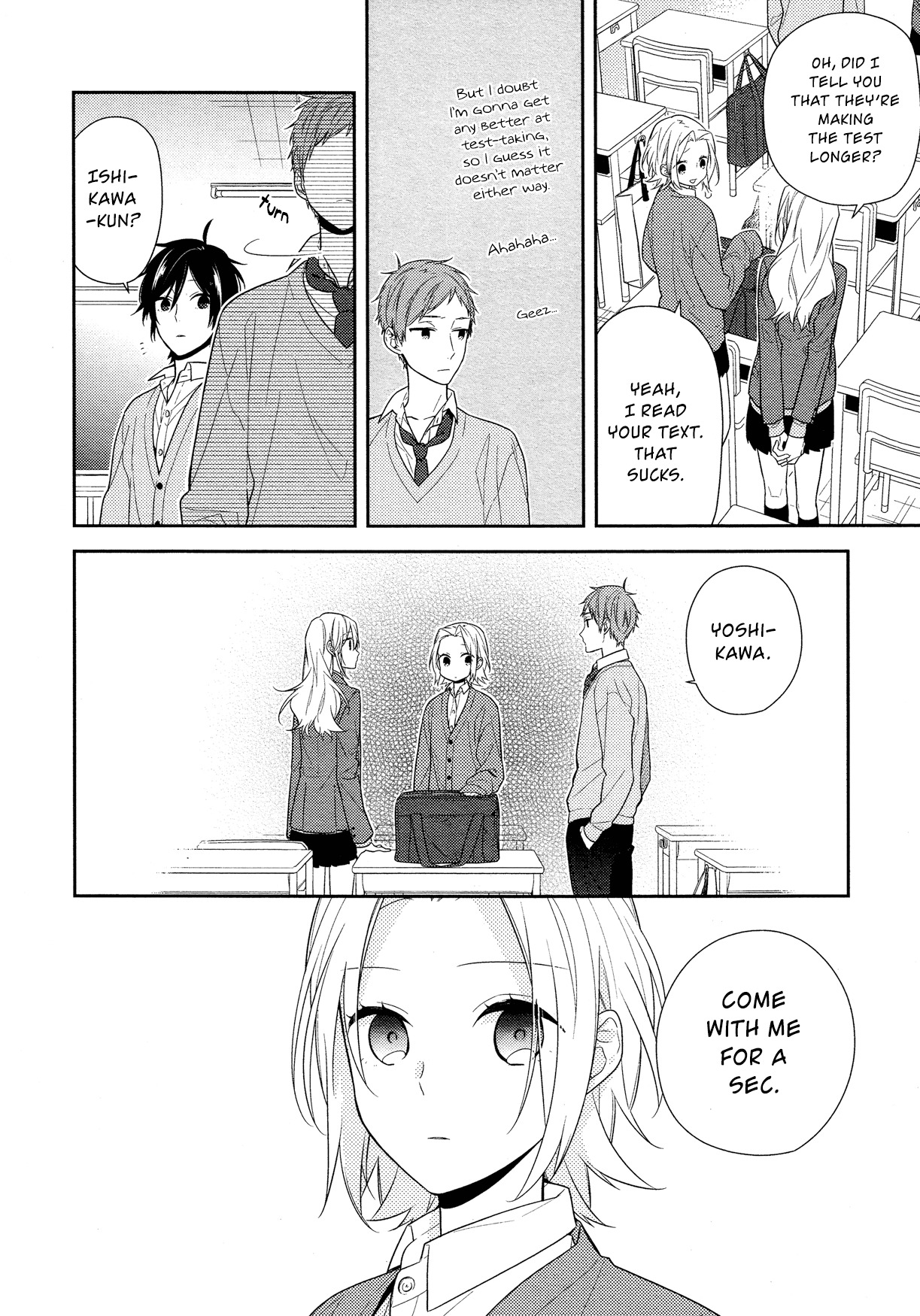 Horimiya Chapter 59 page 4 - Chapter 59: The Reason Spring Comes