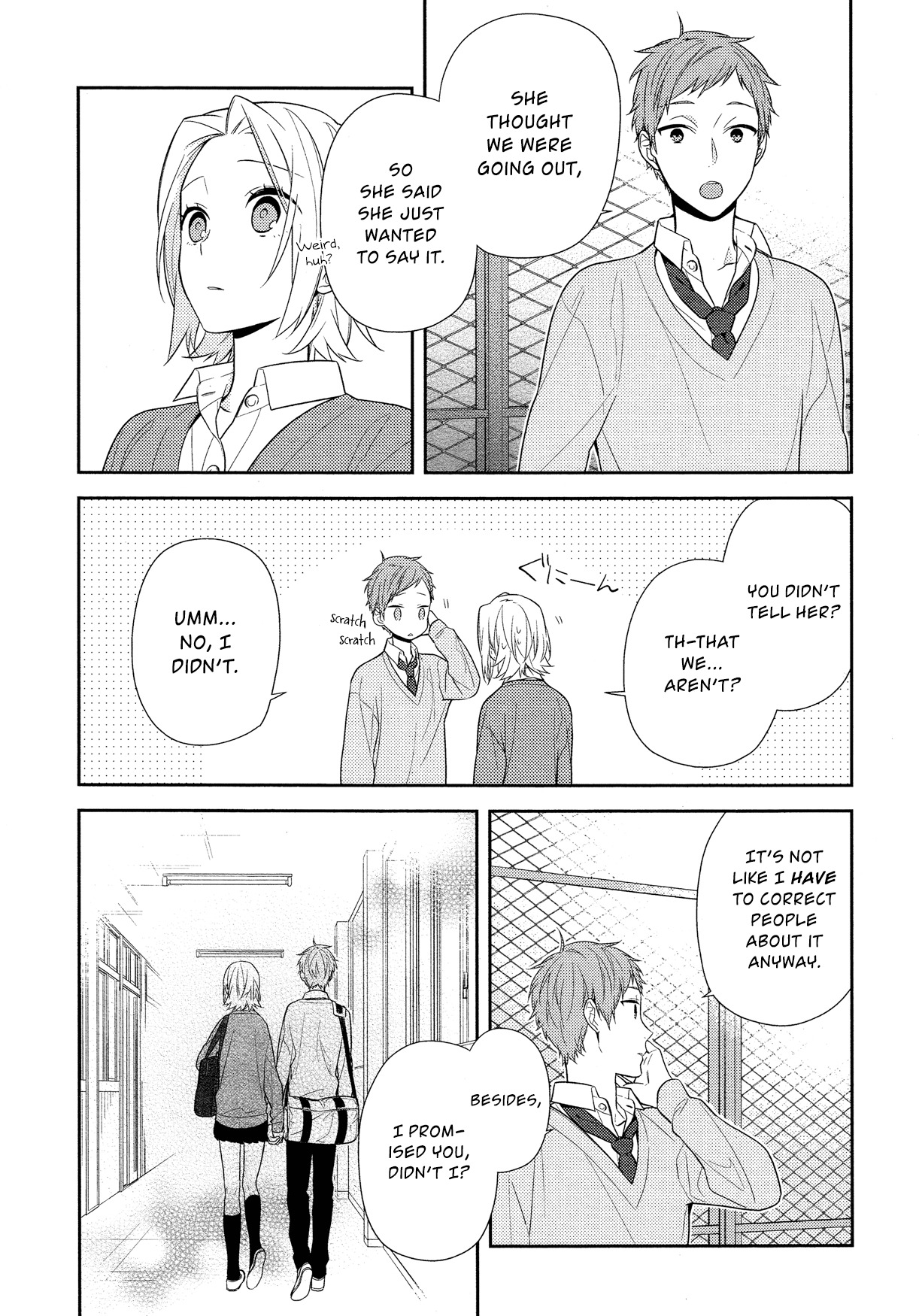 Horimiya Chapter 59 page 9 - Chapter 59: The Reason Spring Comes