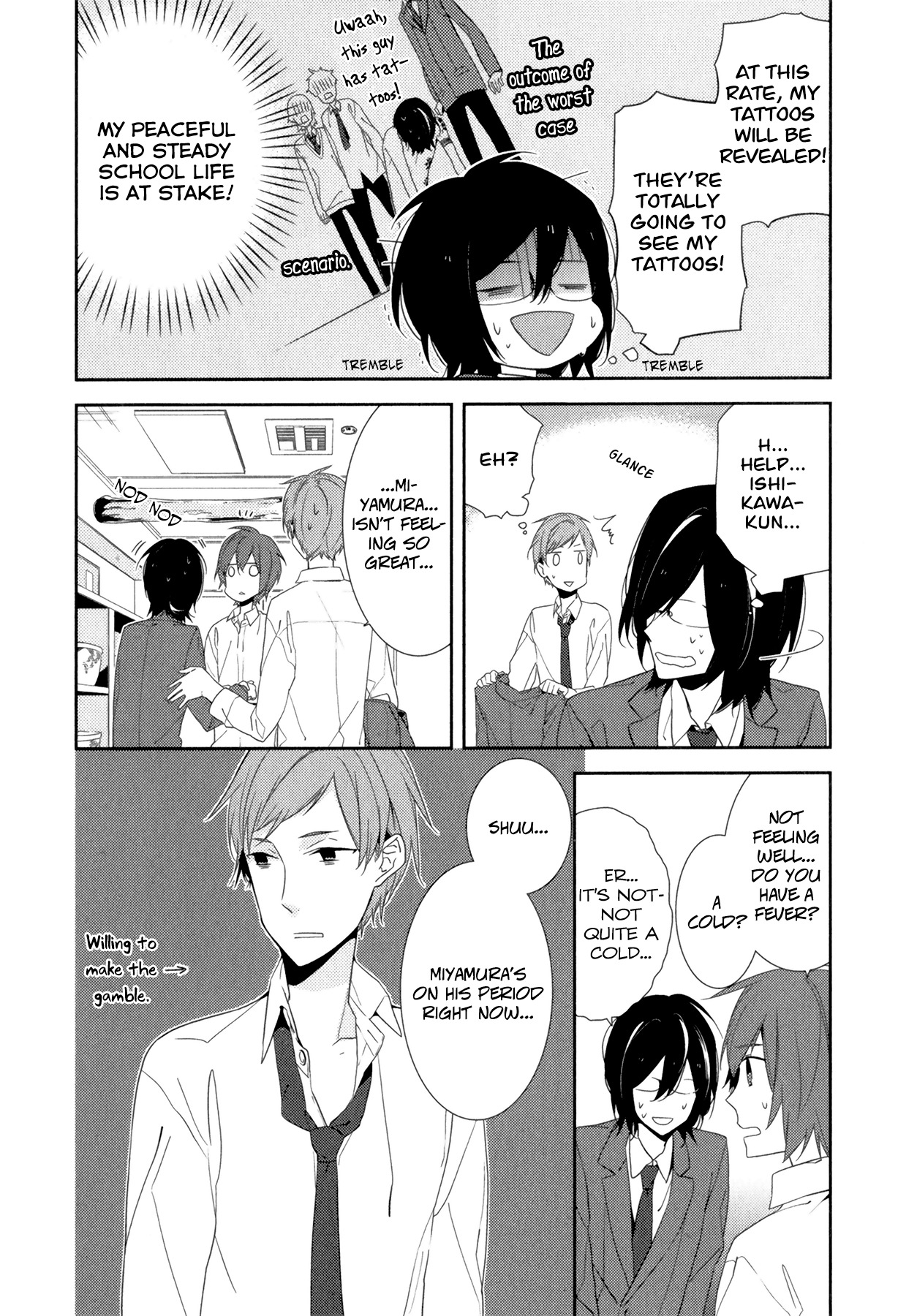 Horimiya Chapter 6 page 12 - Chapter 6: (Page 6)