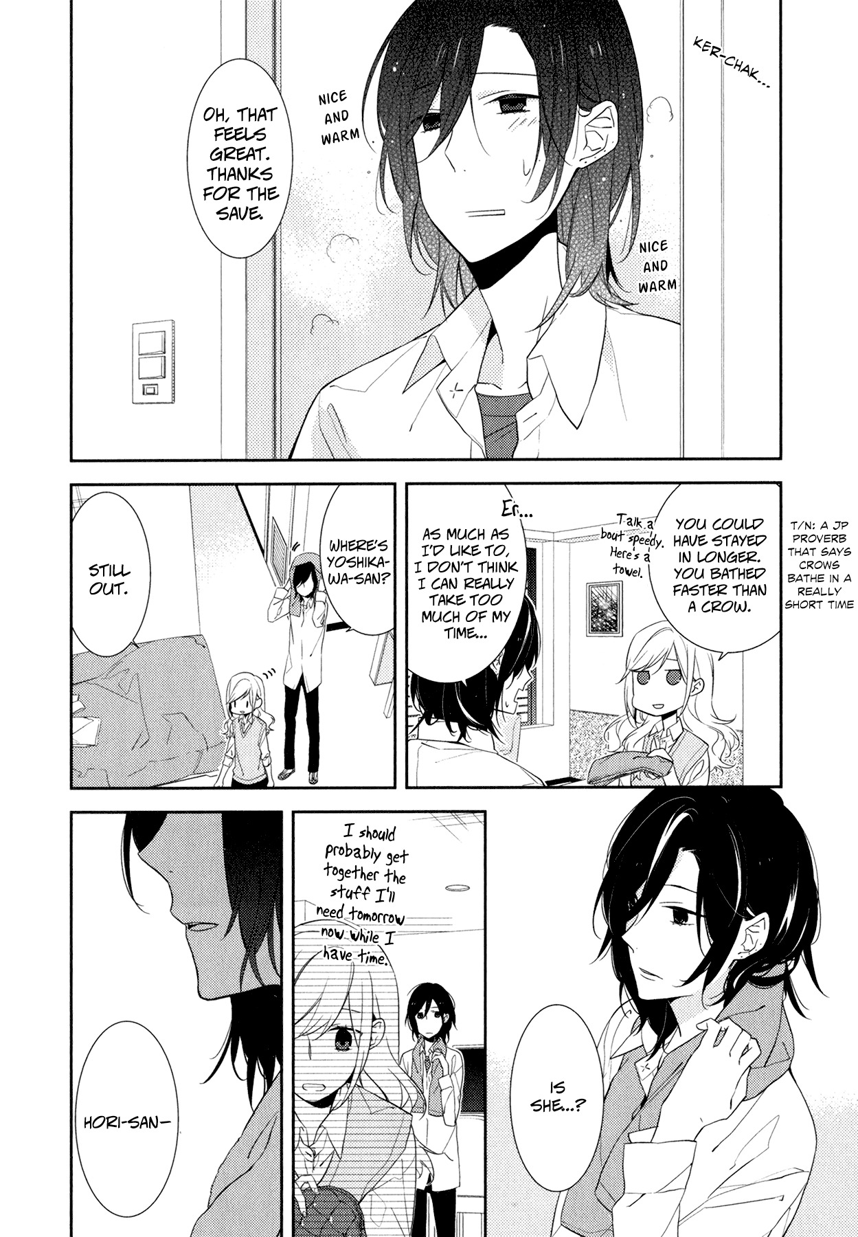 Horimiya Chapter 6 page 16 - Chapter 6: (Page 6)