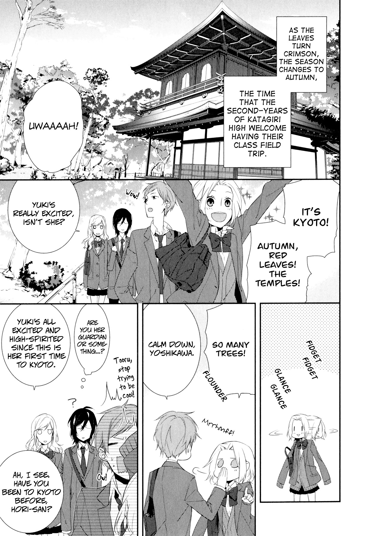 Horimiya Chapter 6 page 5 - Chapter 6: (Page 6)