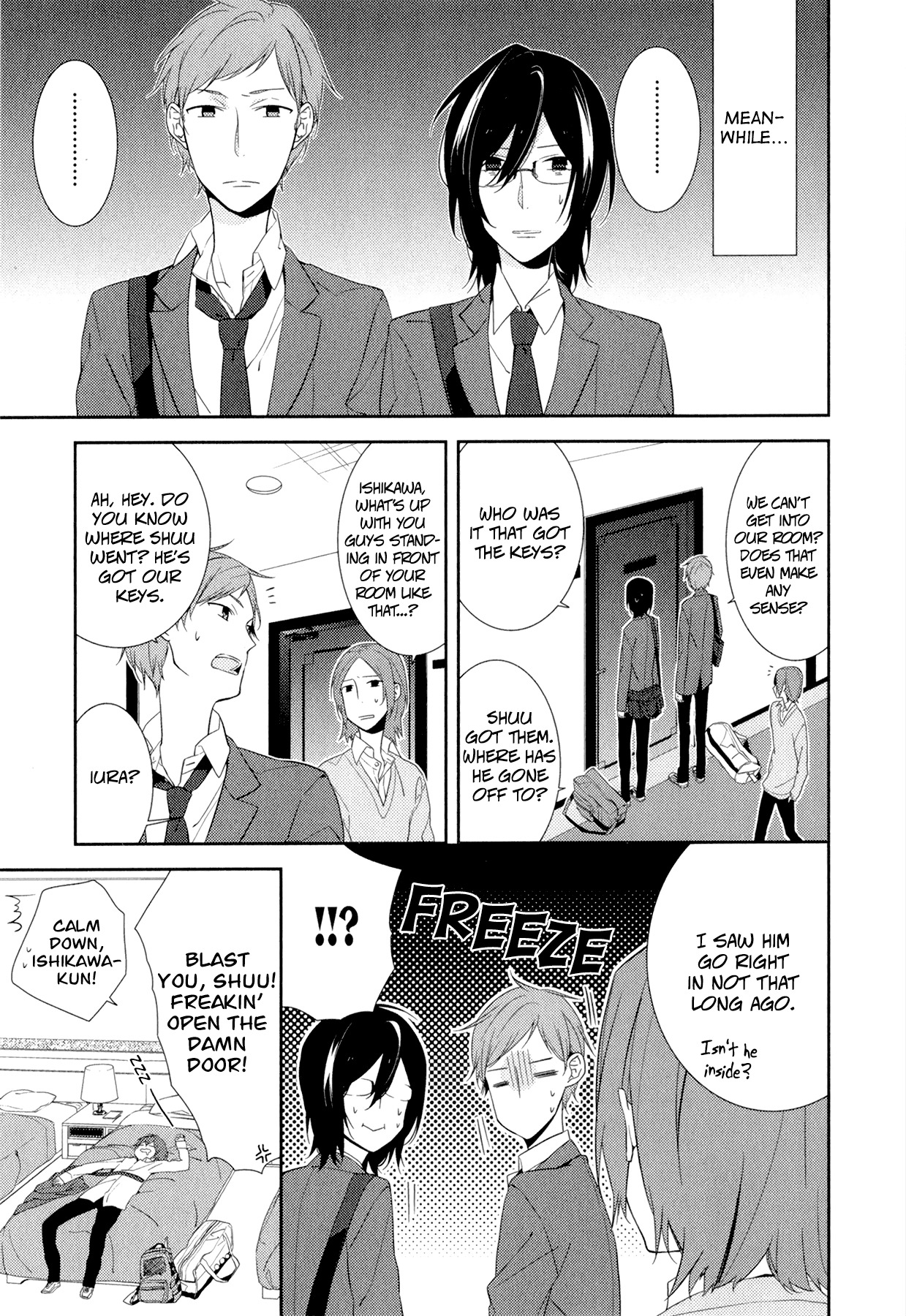 Horimiya Chapter 6 page 9 - Chapter 6: (Page 6)