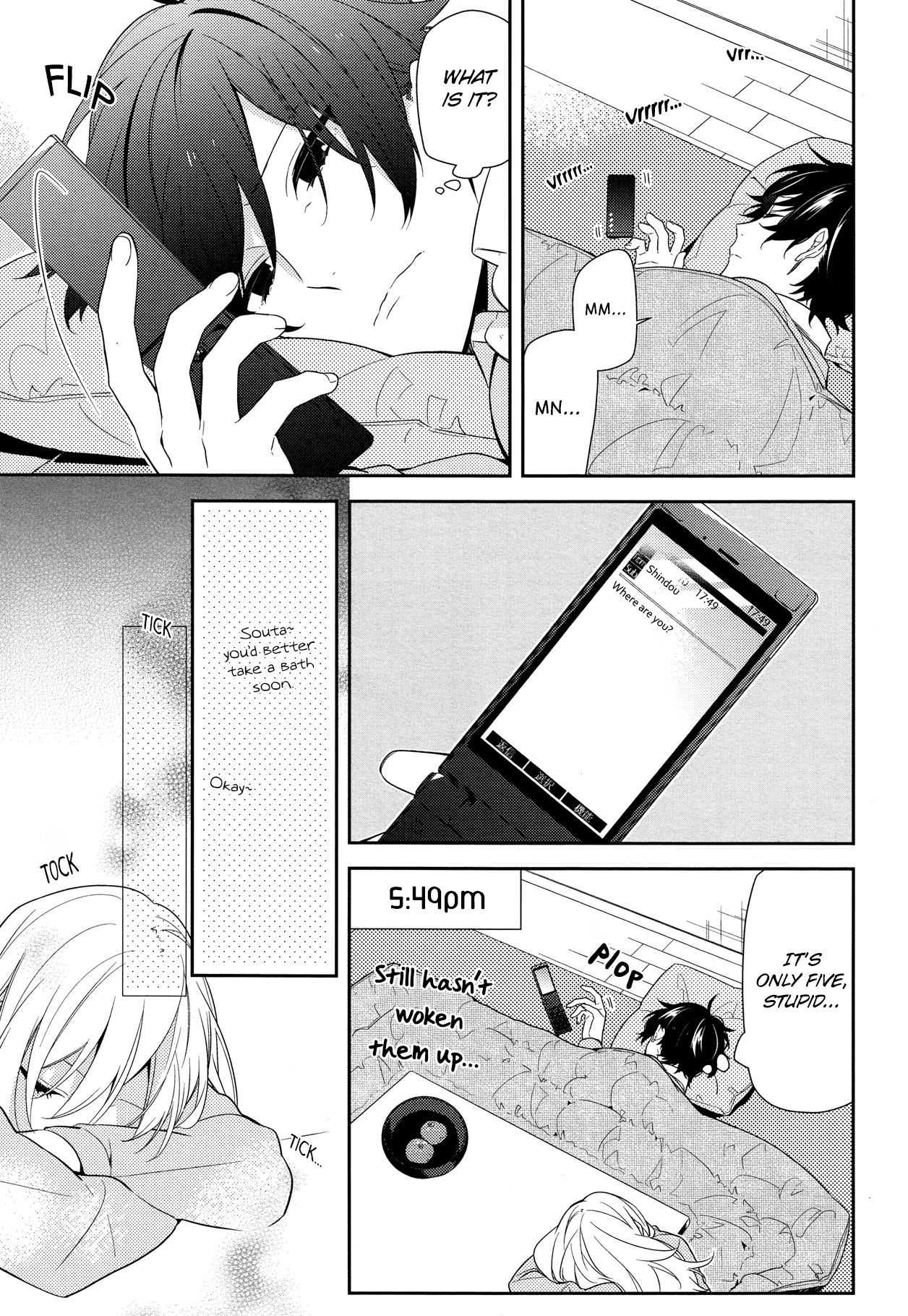 Horimiya Chapter 60 page 14 - Chapter 60: His Quirk