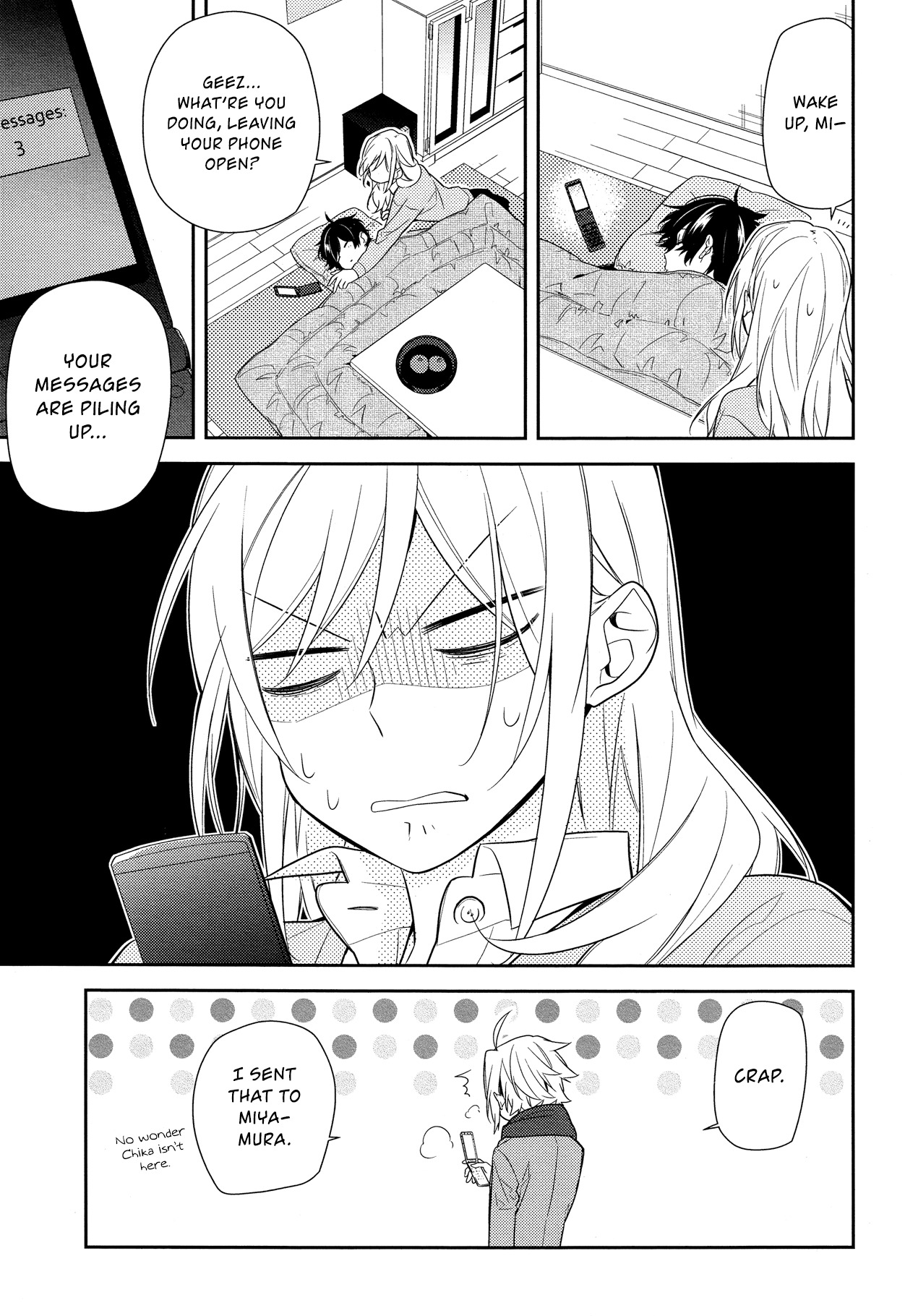 Horimiya Chapter 60 page 16 - Chapter 60: His Quirk