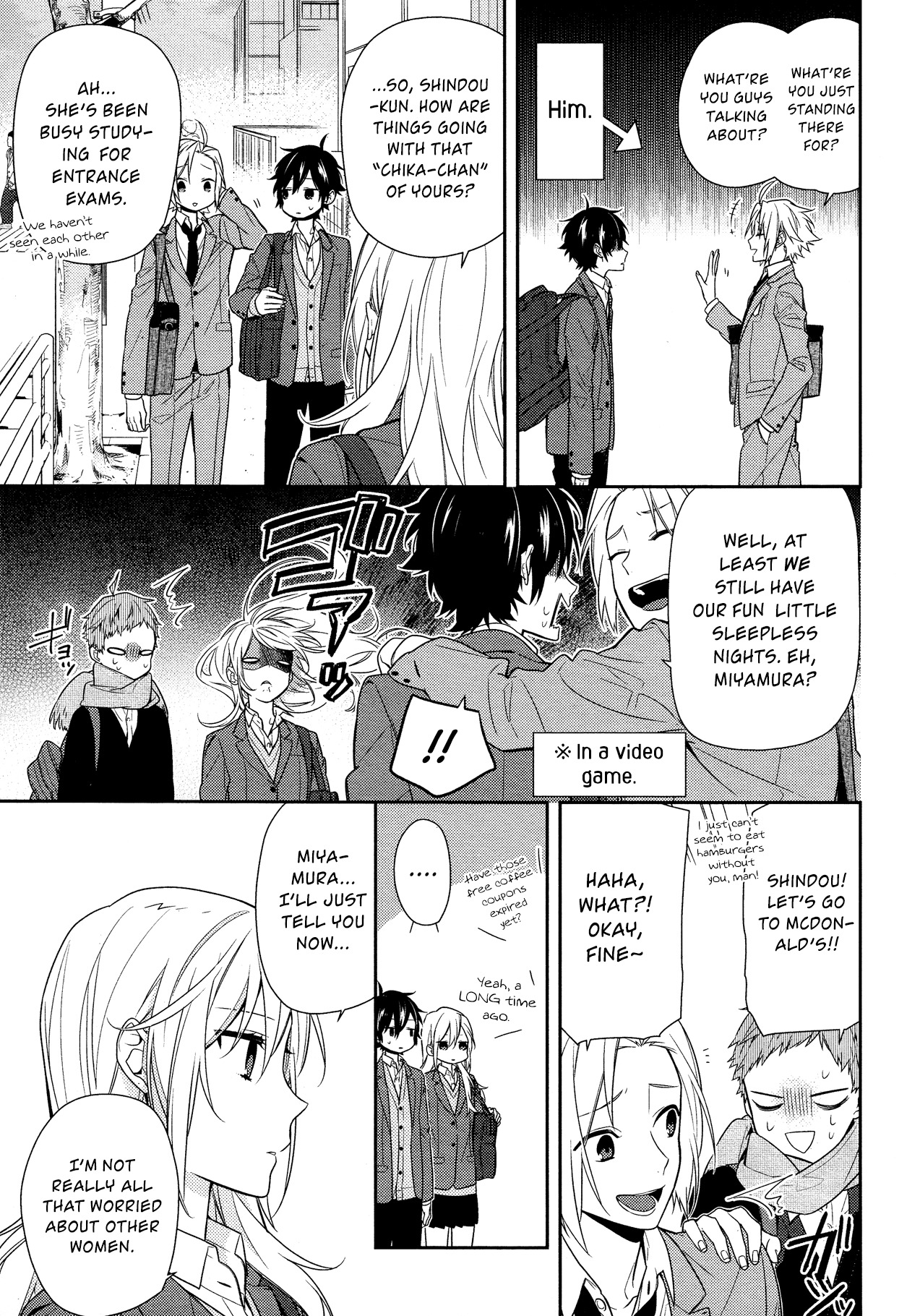 Horimiya Chapter 60 page 5 - Chapter 60: His Quirk