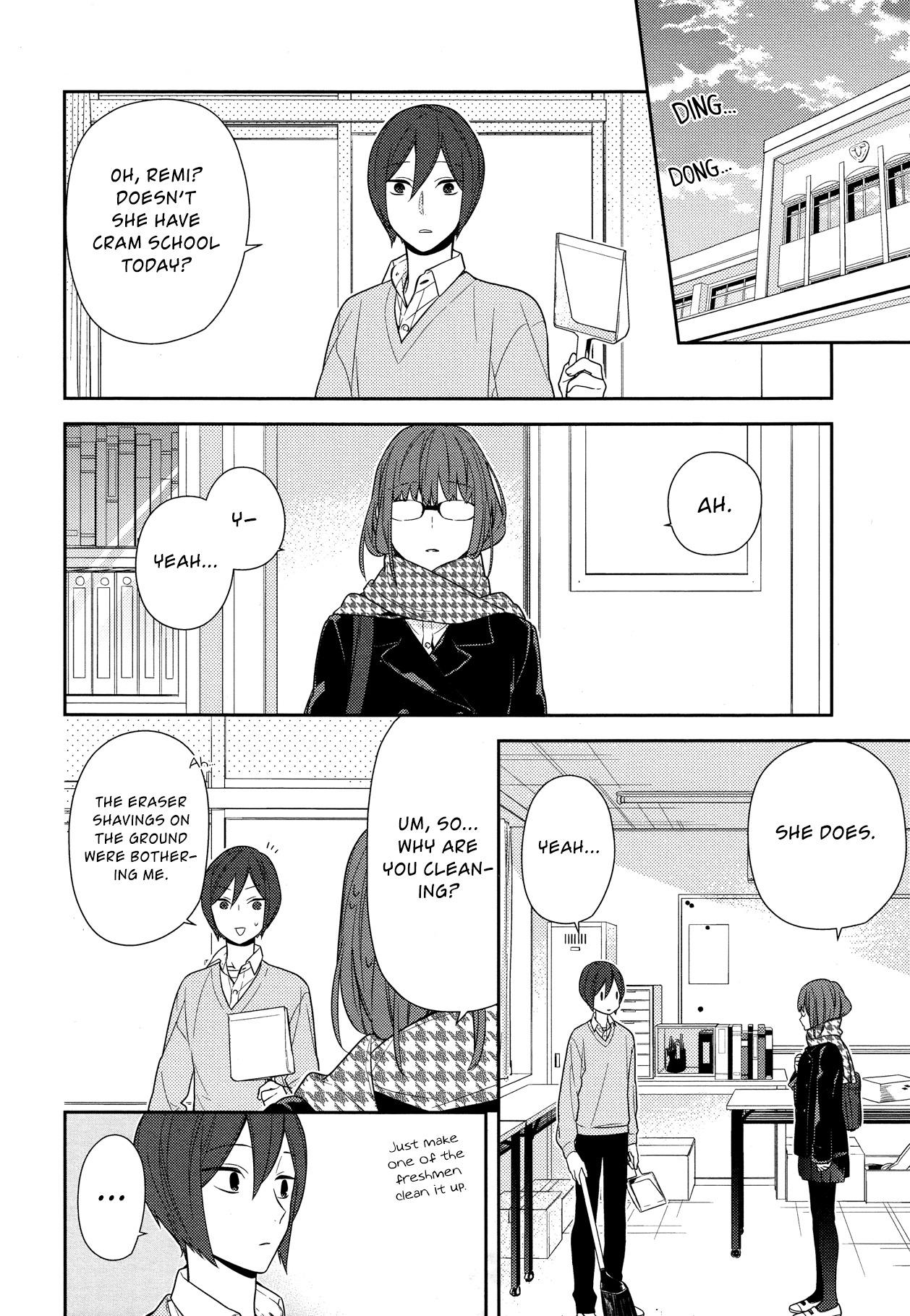 Horimiya Chapter 61 page 2 - Chapter 61: First Snow