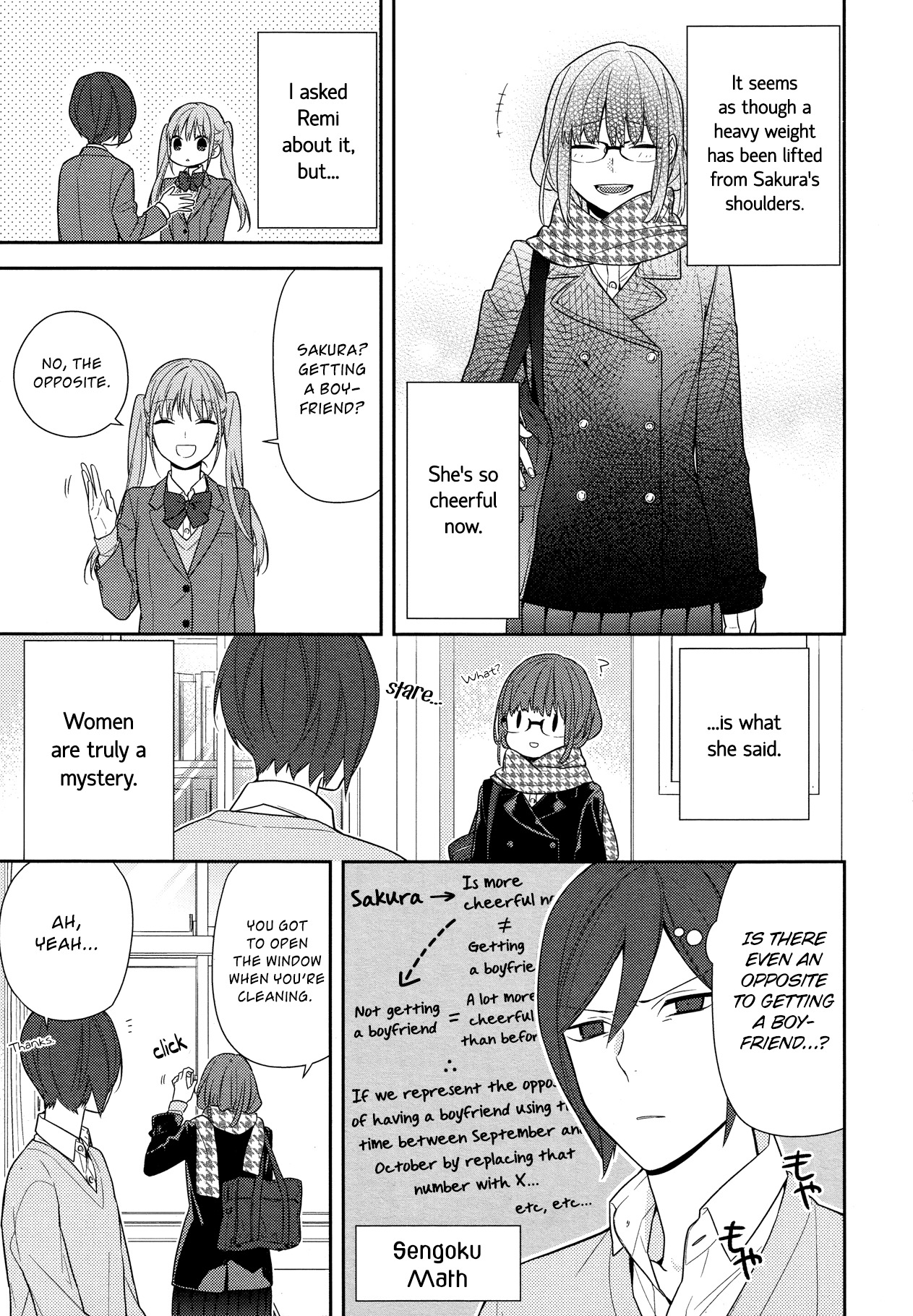 Horimiya Chapter 61 page 3 - Chapter 61: First Snow