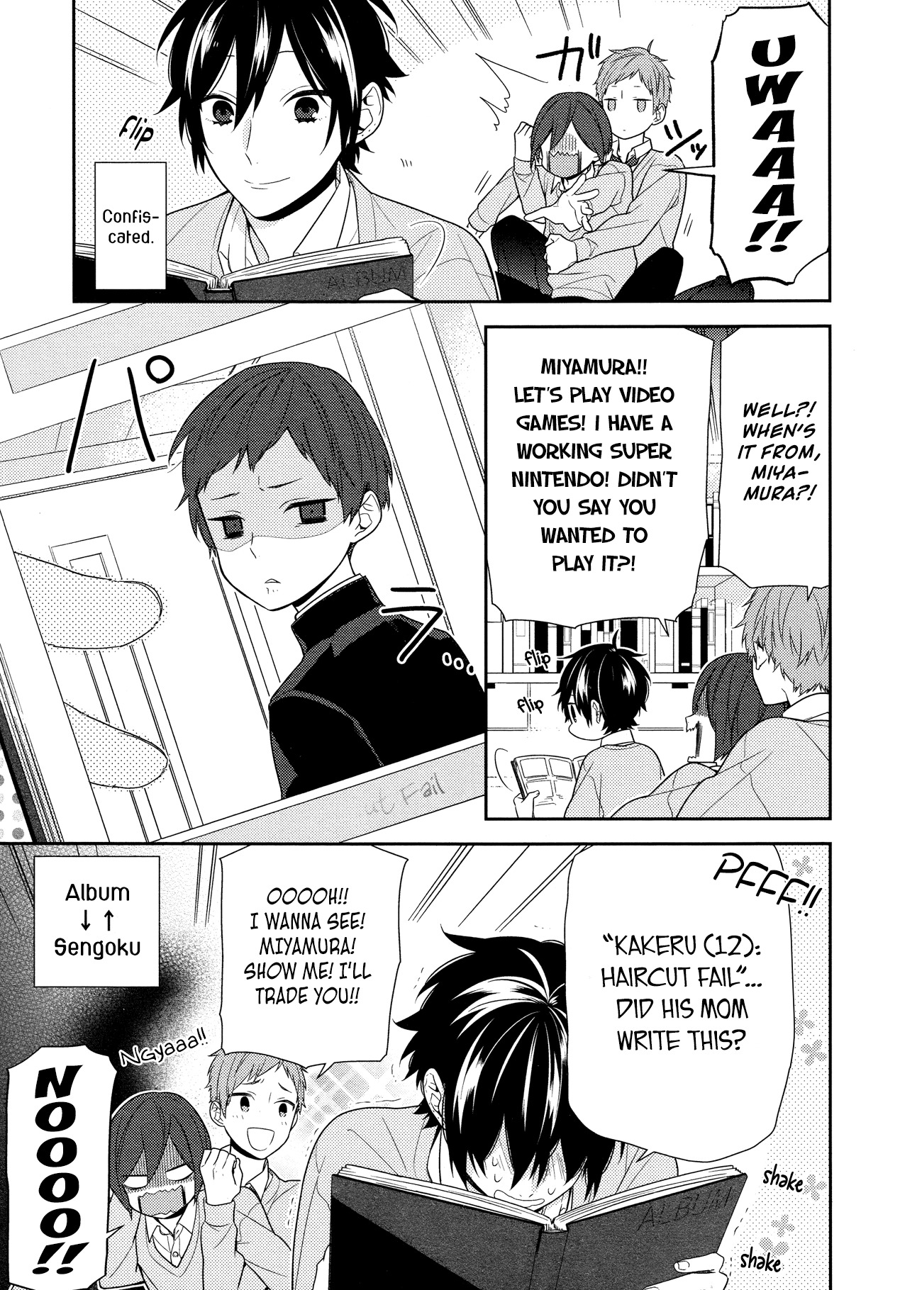 Horimiya Chapter 62 page 3 - Chapter 62: Secrets